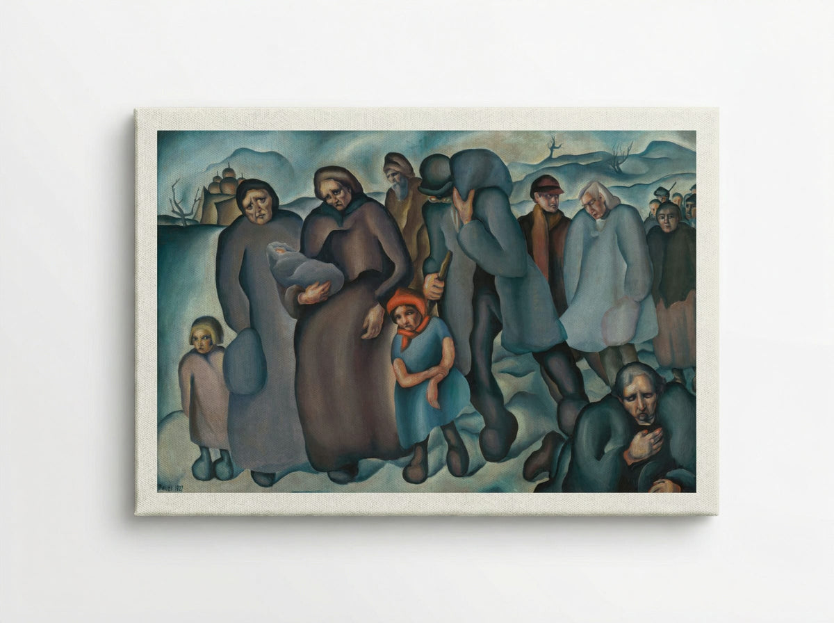 Refugees - Konstantin Bauer - Canvas