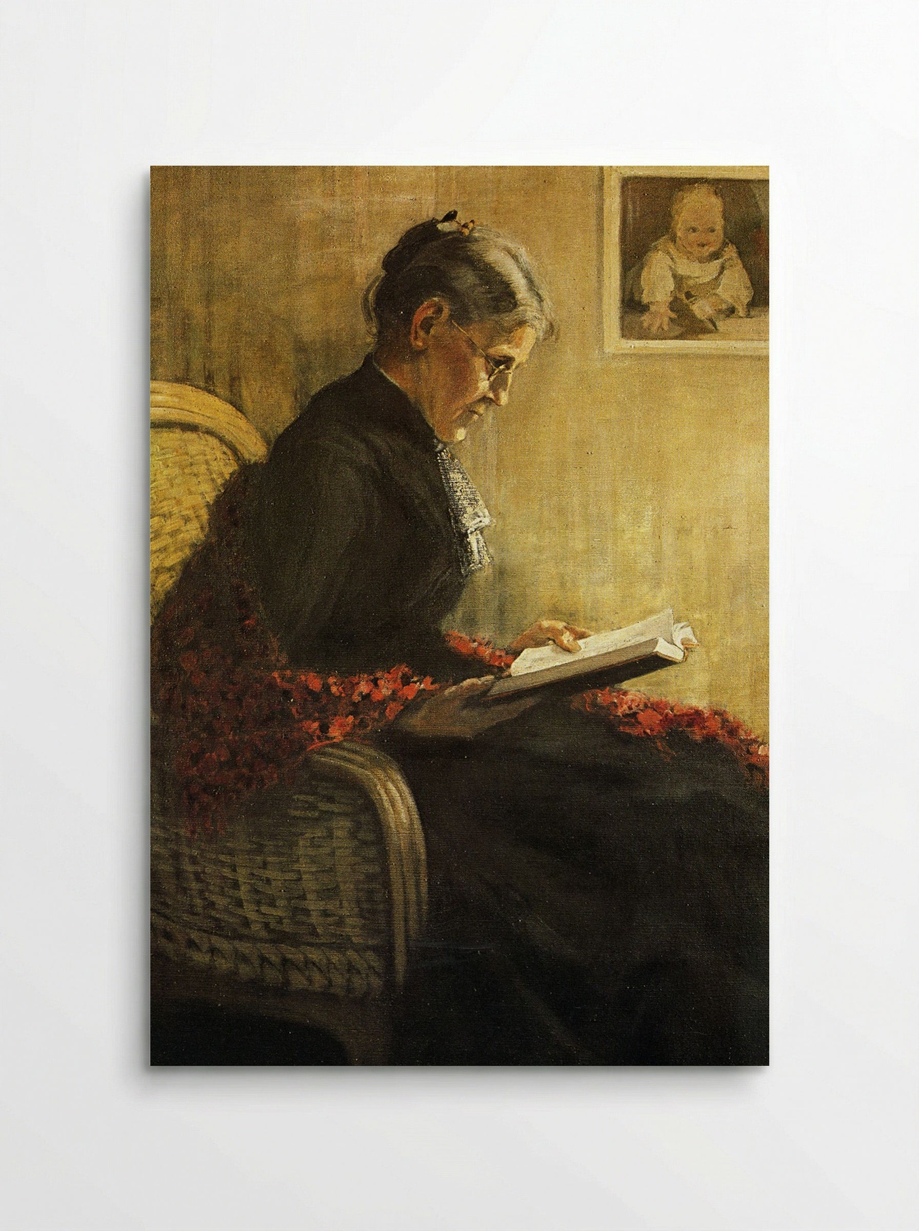 Arrangement in Grey and Black, Portrait of the Artist's Mother - James Abbott McNeill Whistler - Poster