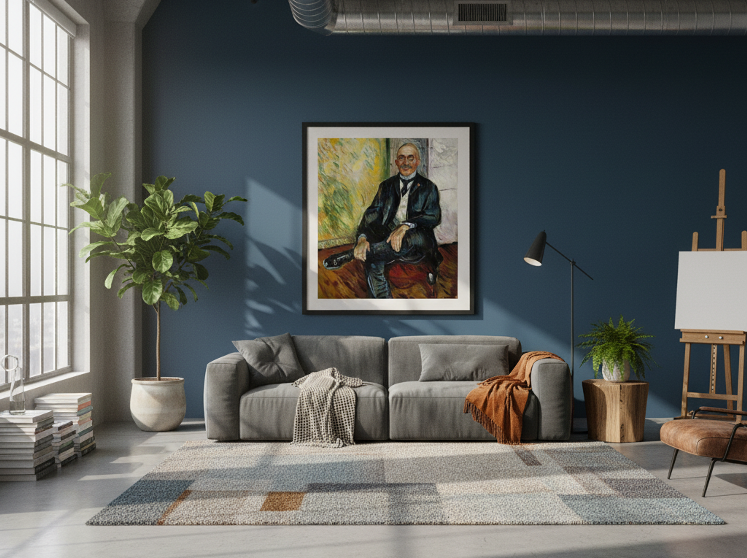 Portrait of Gustaf Schiefler - Edvard Munch - Lifestyle