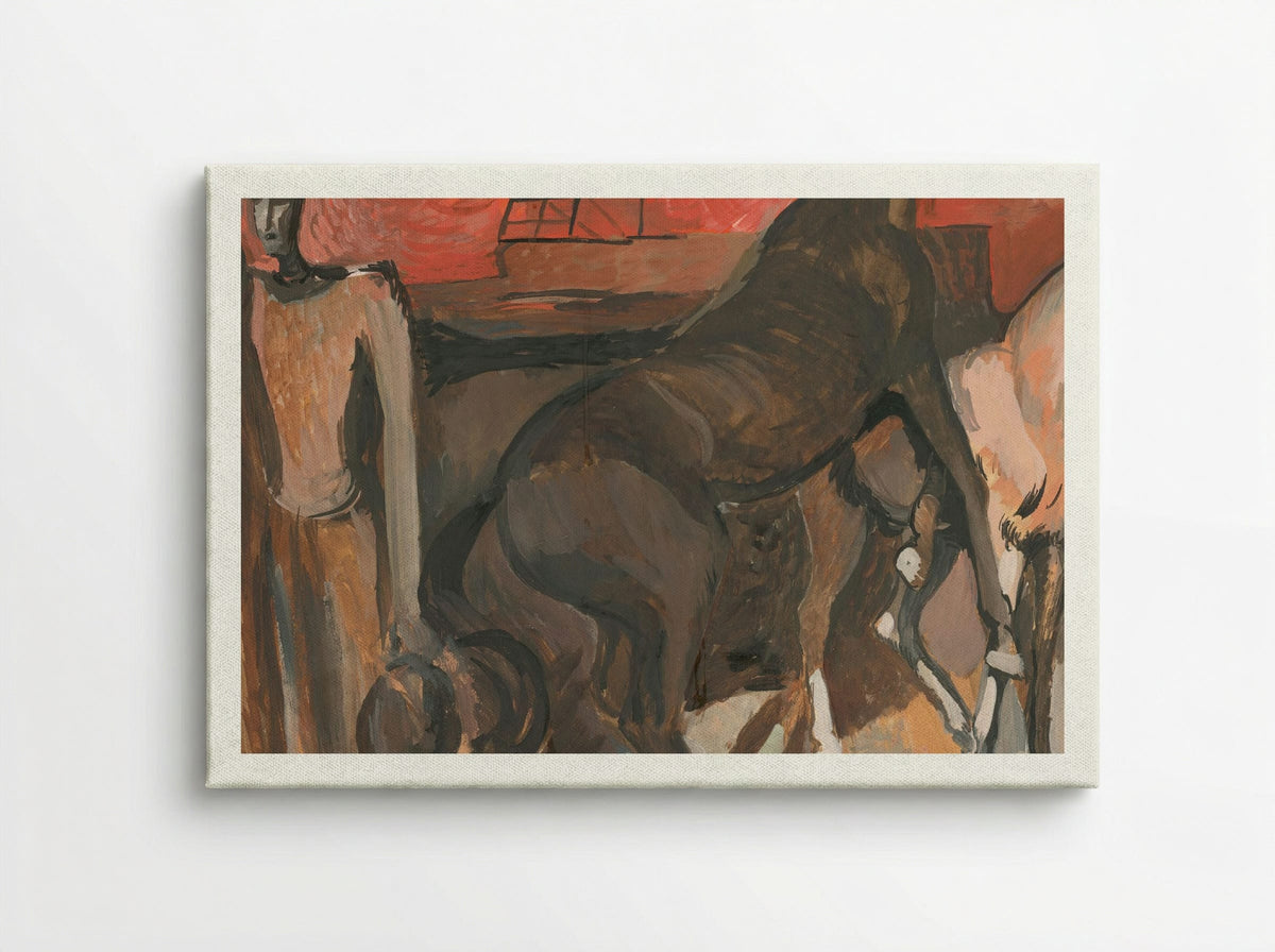 Fire - Refugees - Cyprián Majerník - Canvas
