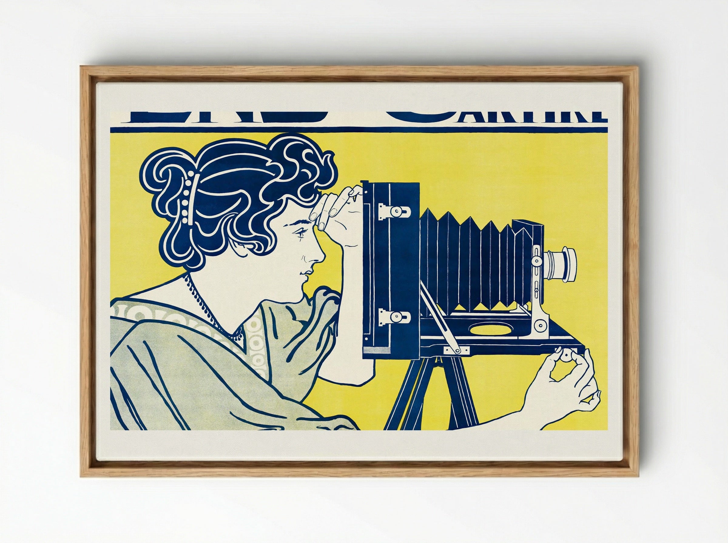 Ivens & Co. Fotoartikelen - Johann Georg van Caspel - Framed Canvas Wood