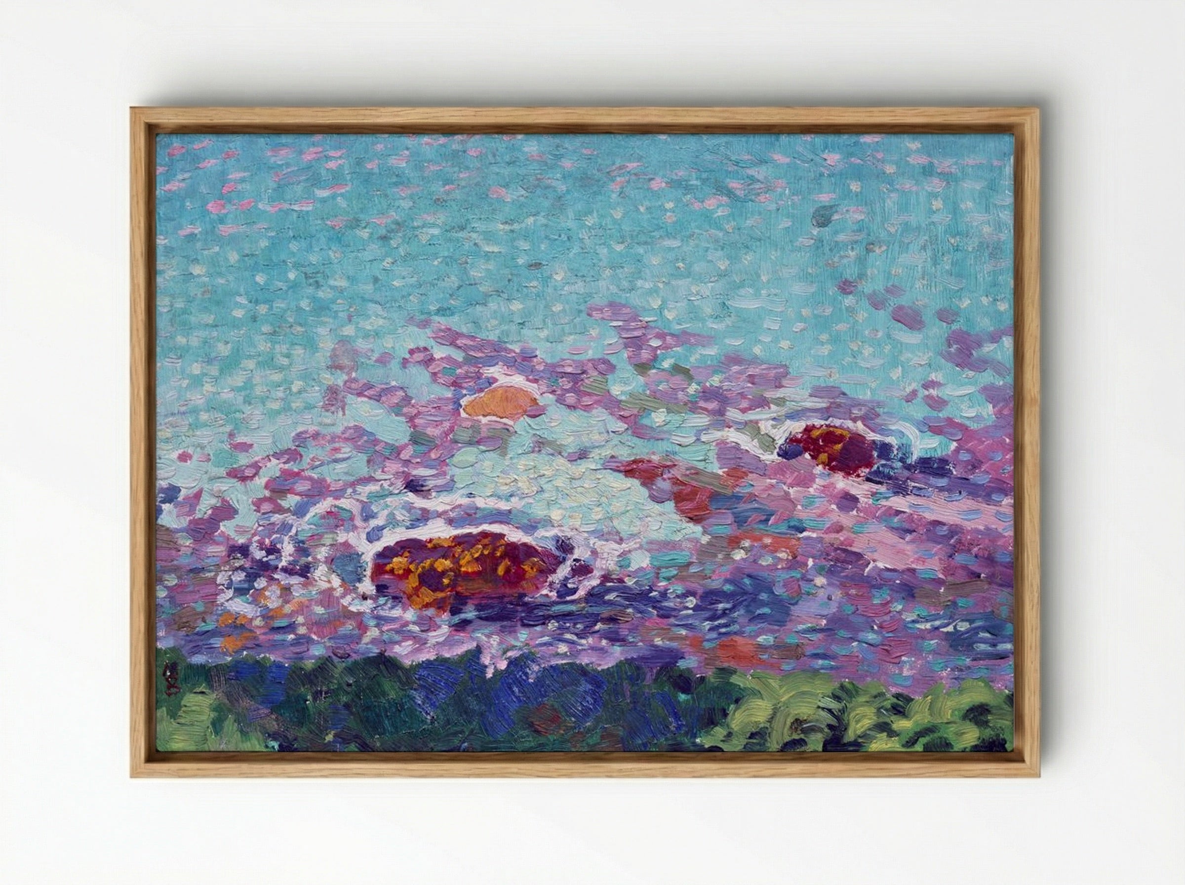Ocean Coast - Maurice Denis - Framed Canvas Wood