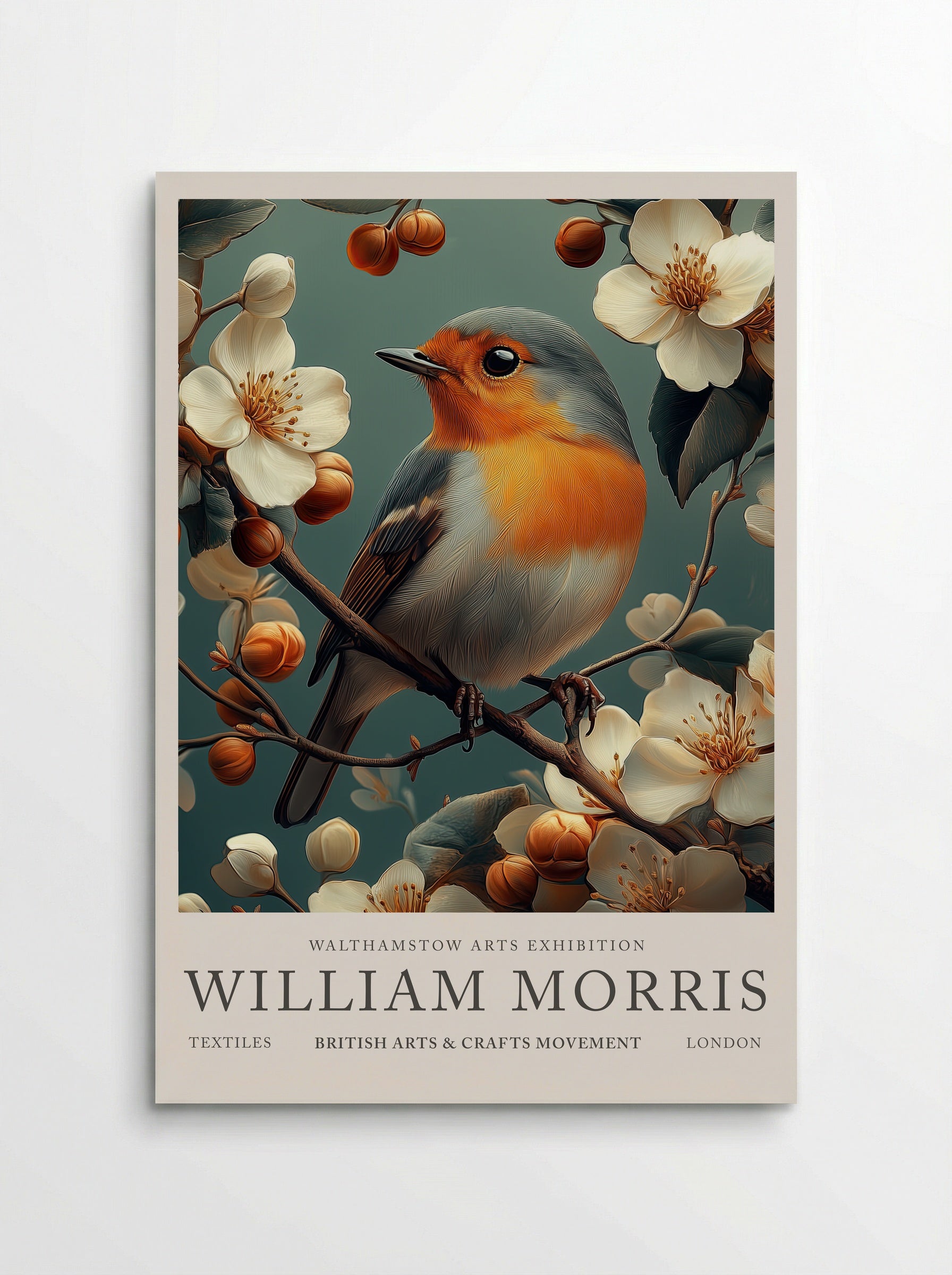 Robin Radiance - William Morris - Poster