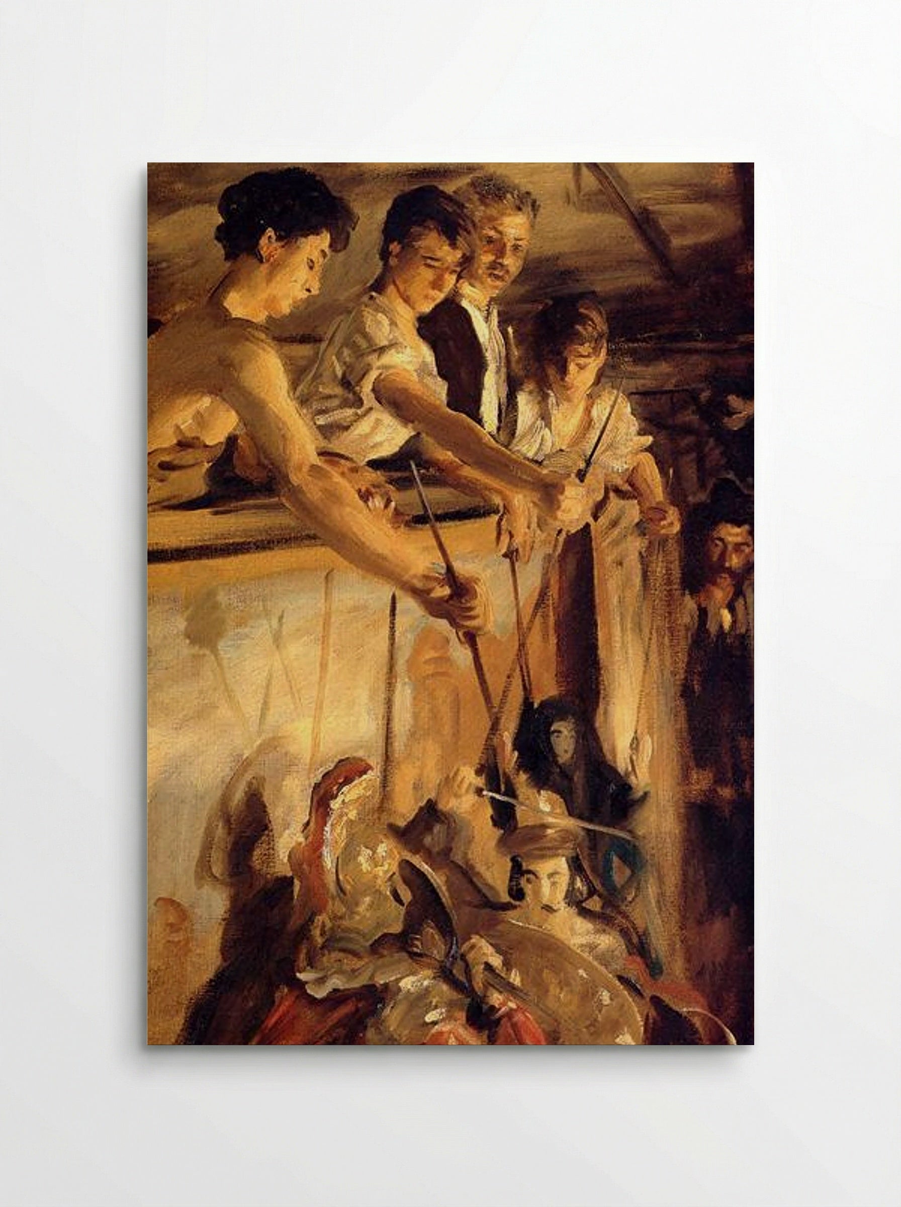Marionettes - John Singer Sargent - Poster