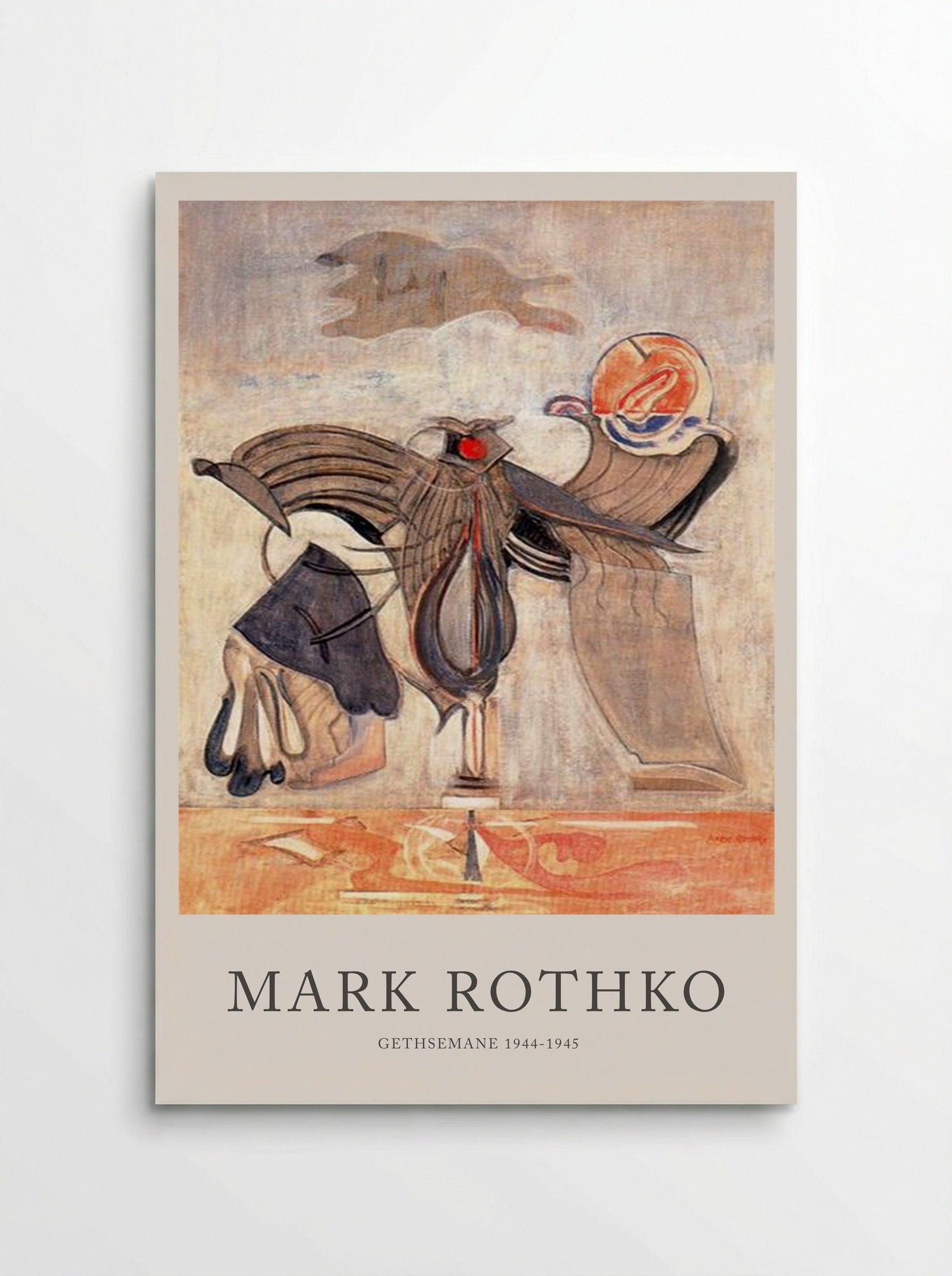 Gethsemane - Mark Rothko - Poster