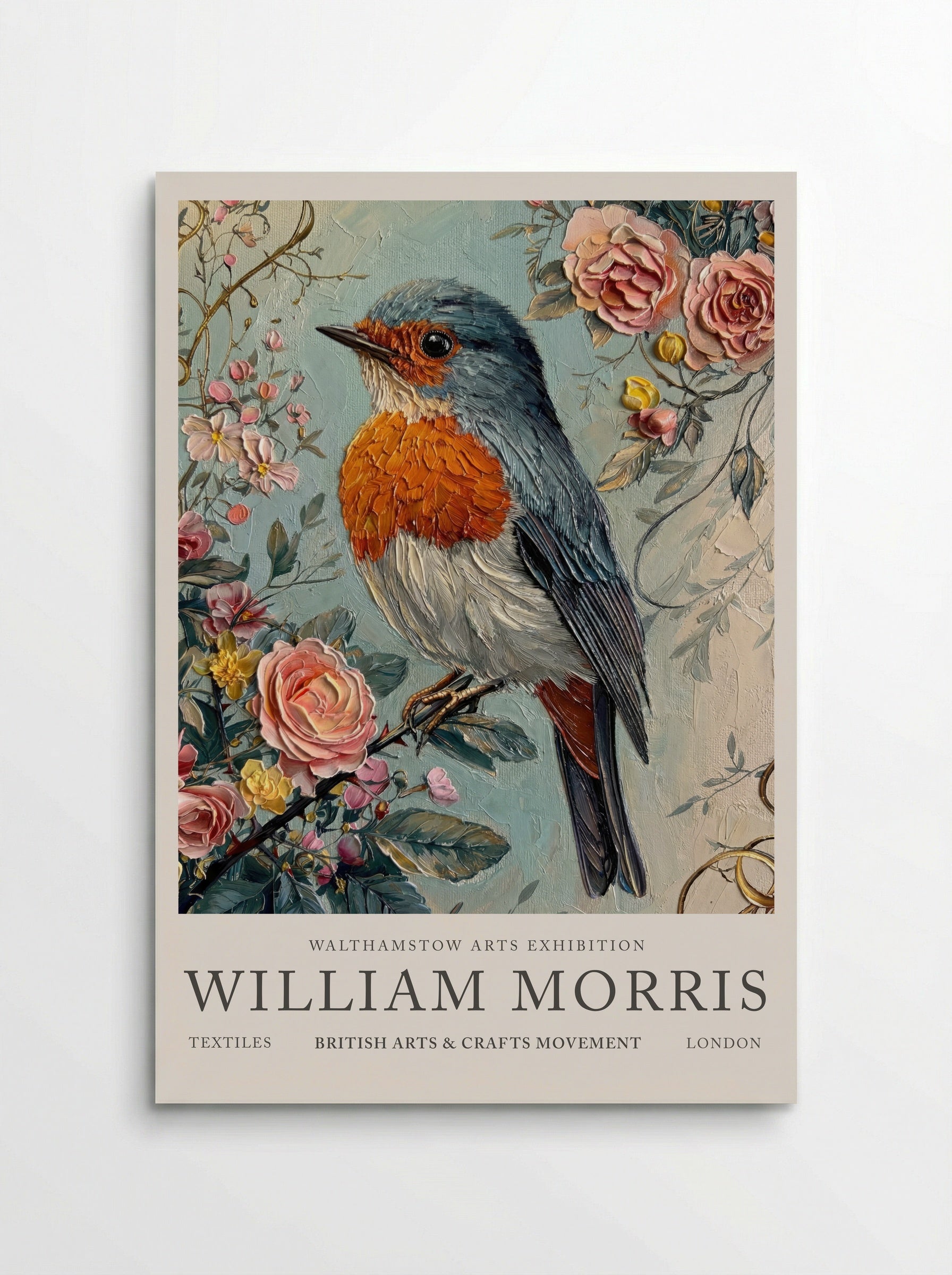 Robin Radiance - William Morris - Poster