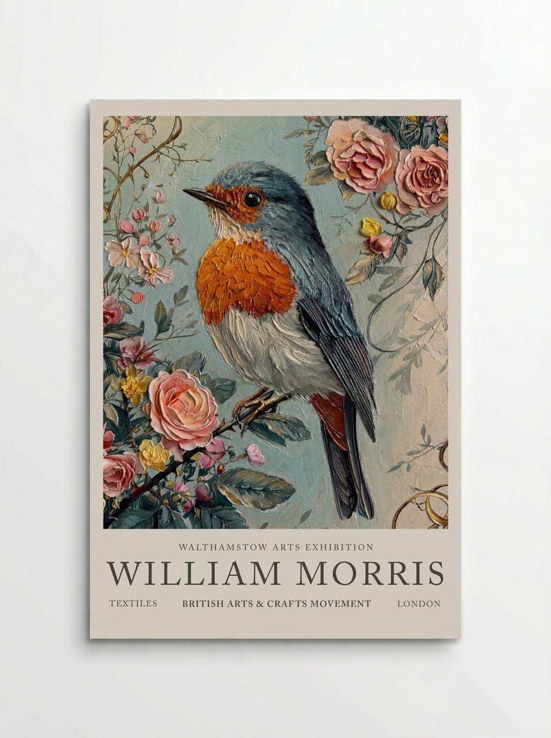 Robin Radiance - William Morris - Poster