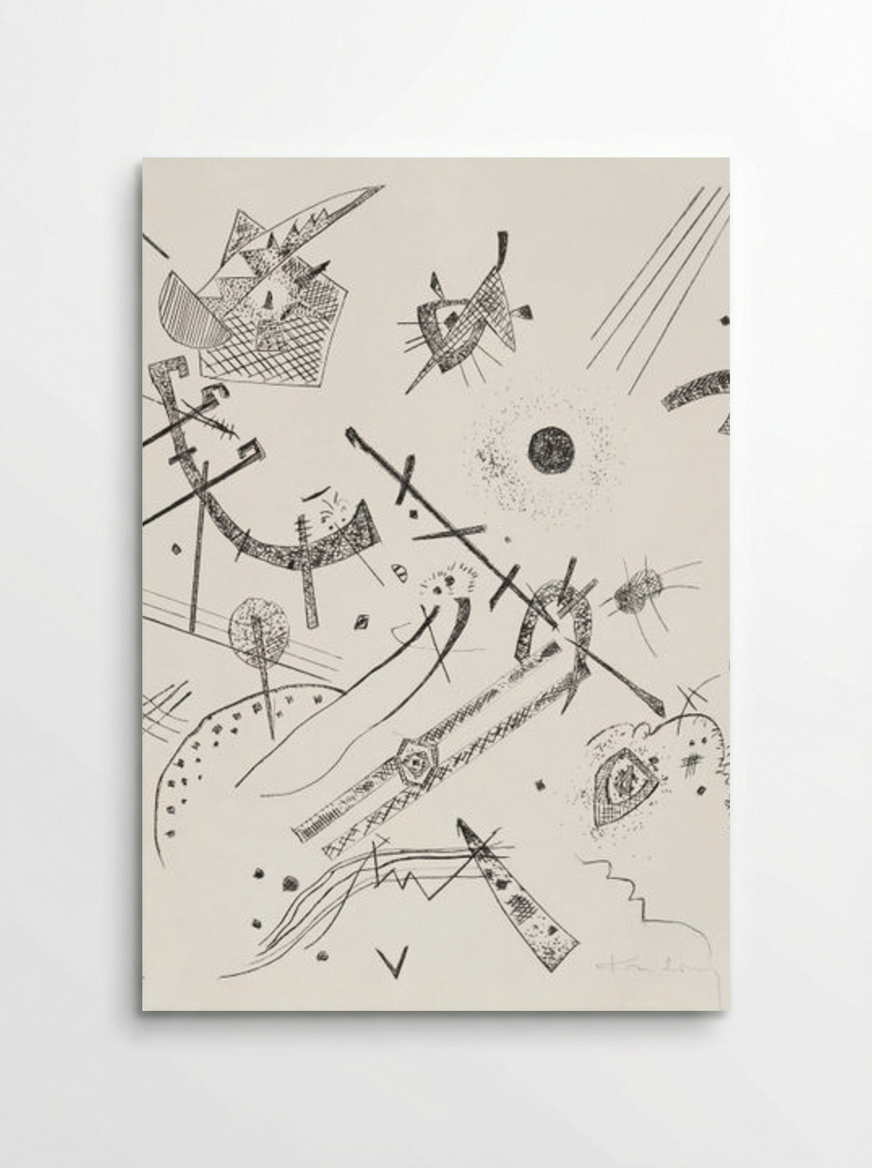 Kleine Welten I (Small Worlds I) - Wassily Kandinsky - Poster