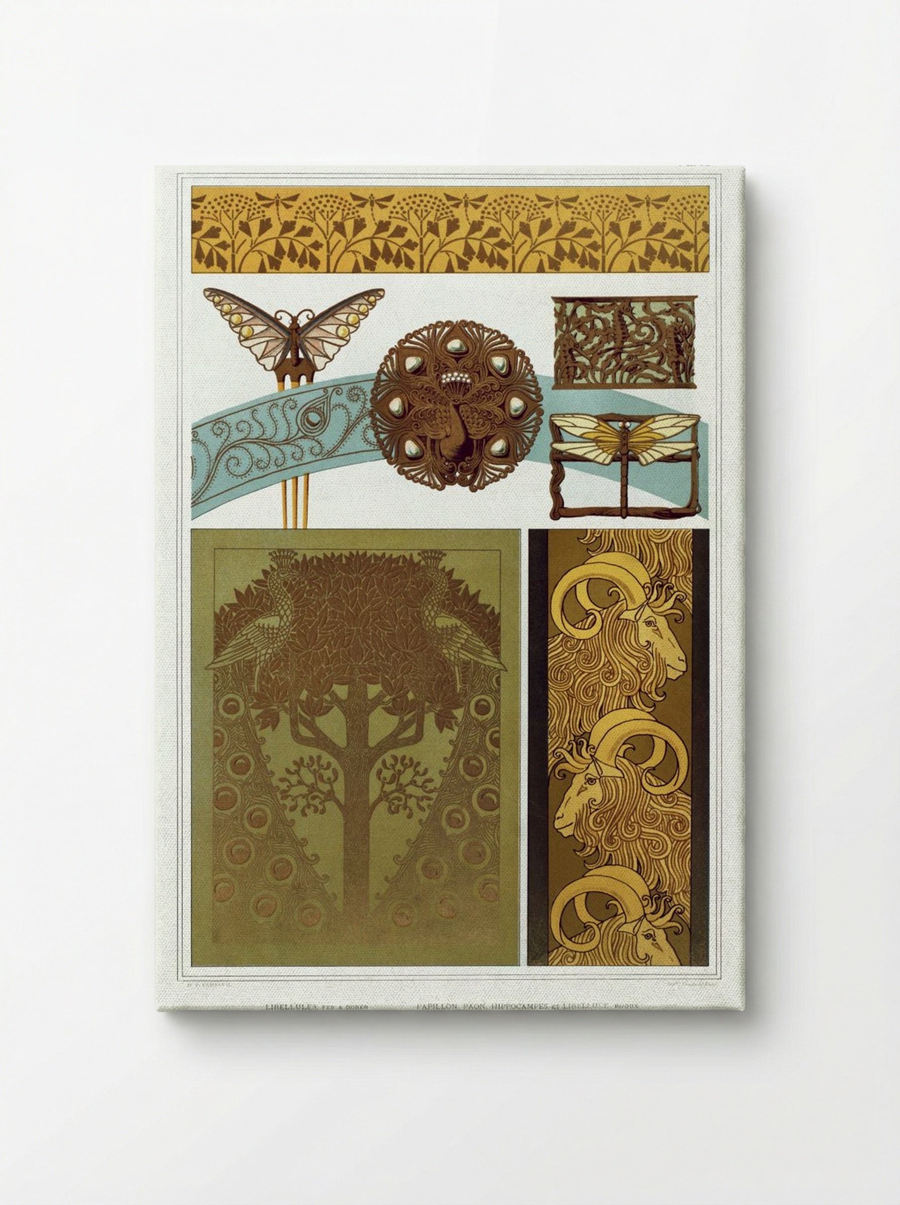 L'Animal dans la Décoration, Plate 18 - Maurice Pillard Verneuil - Canvas