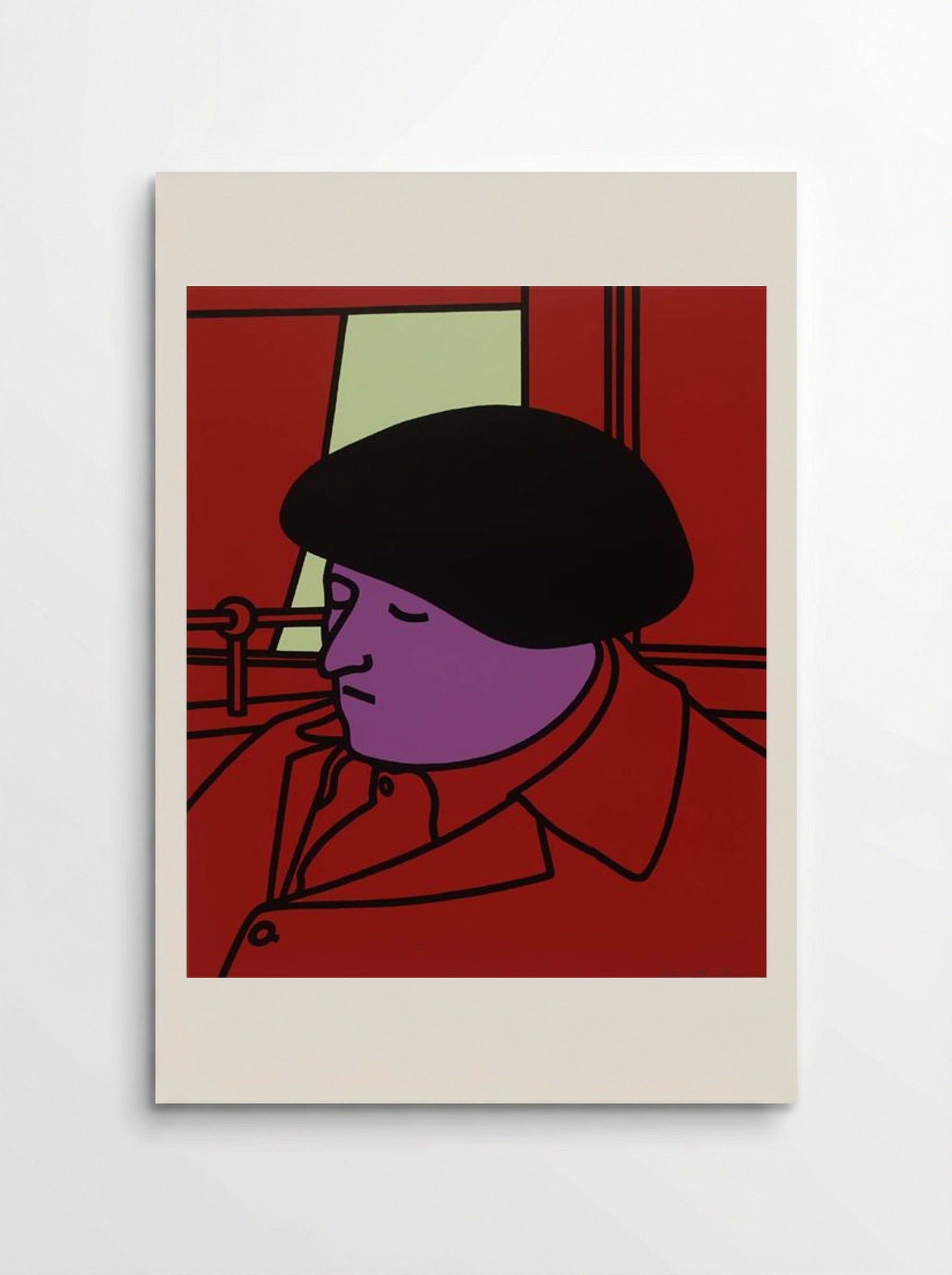 Portrait of a Frenchman - Patrick Caulfield - Poster