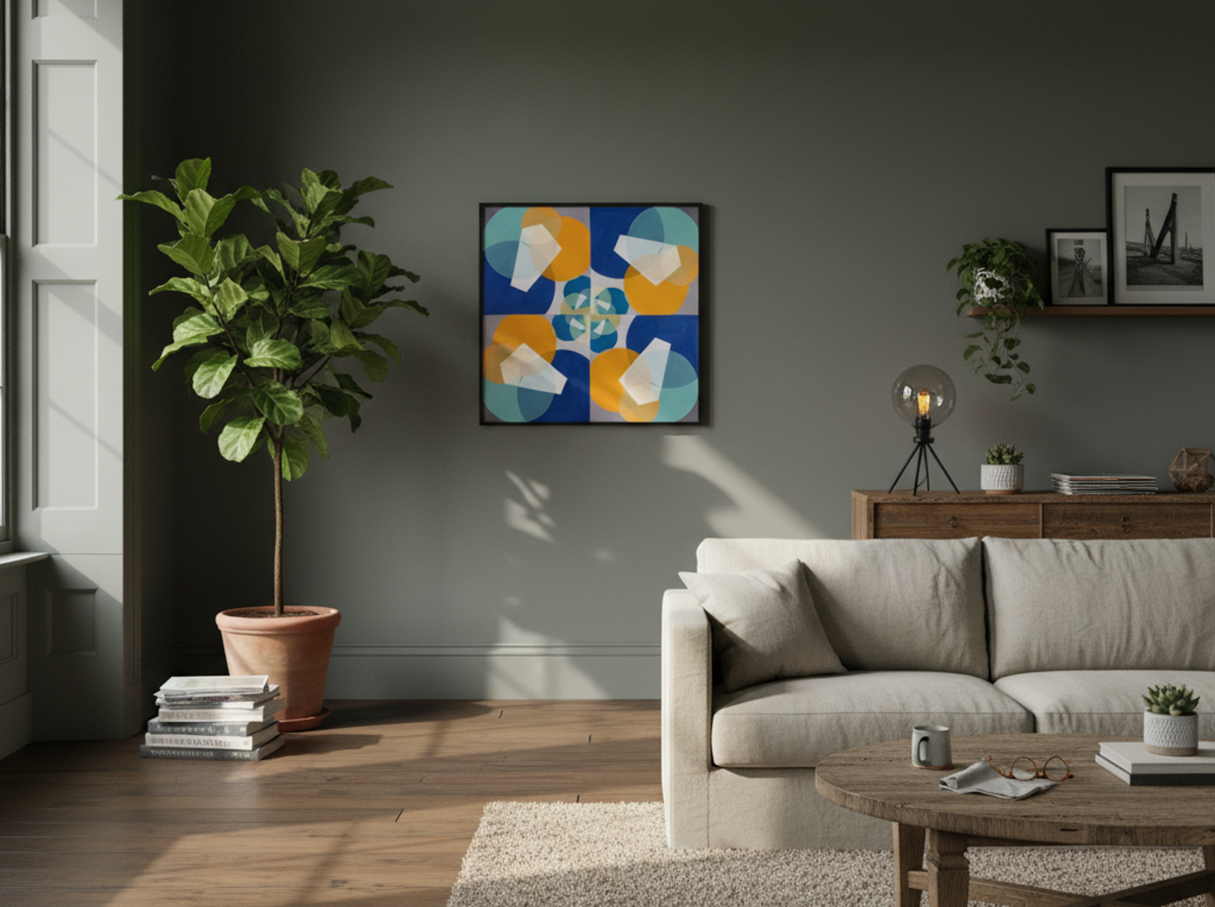 Green Squares - Joseph Schillinger - Lifestyle