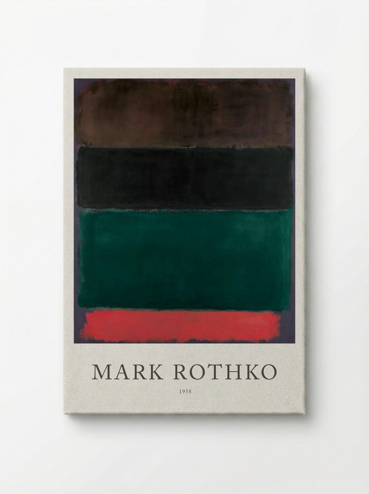 Untitled (Multiform Painting) - Mark Rothko - Canvas