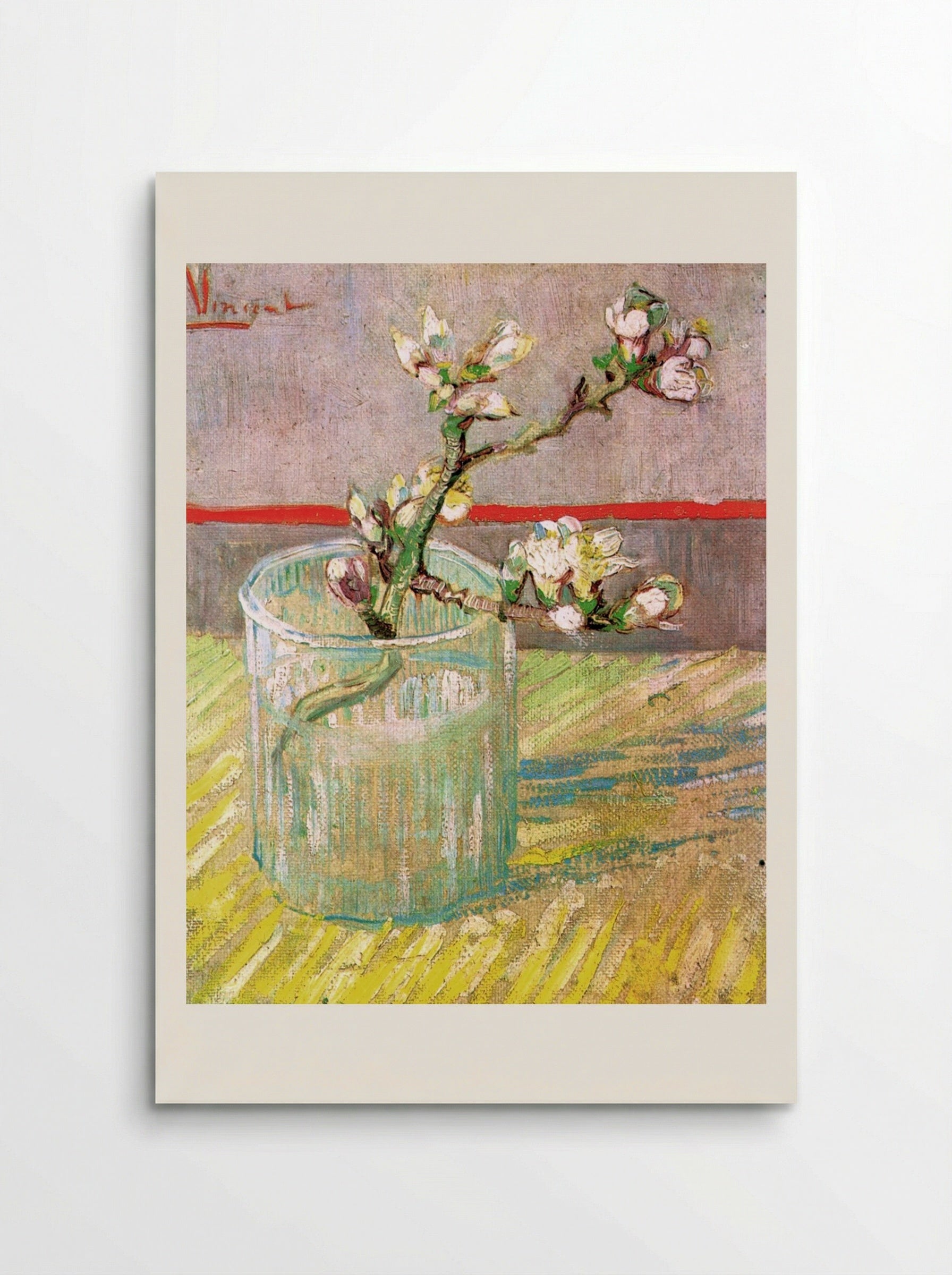 Blossoming Almond Branch in a Glass - Vincent van Gogh - Poster