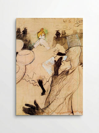 The Goulue and Valentin, The Boneless One - Henri de Toulouse-Lautrec