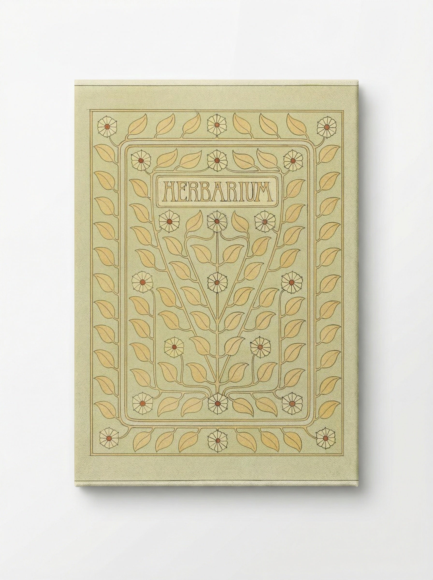 Design for Herbarium Book Cover - Julie de Graag - Canvas