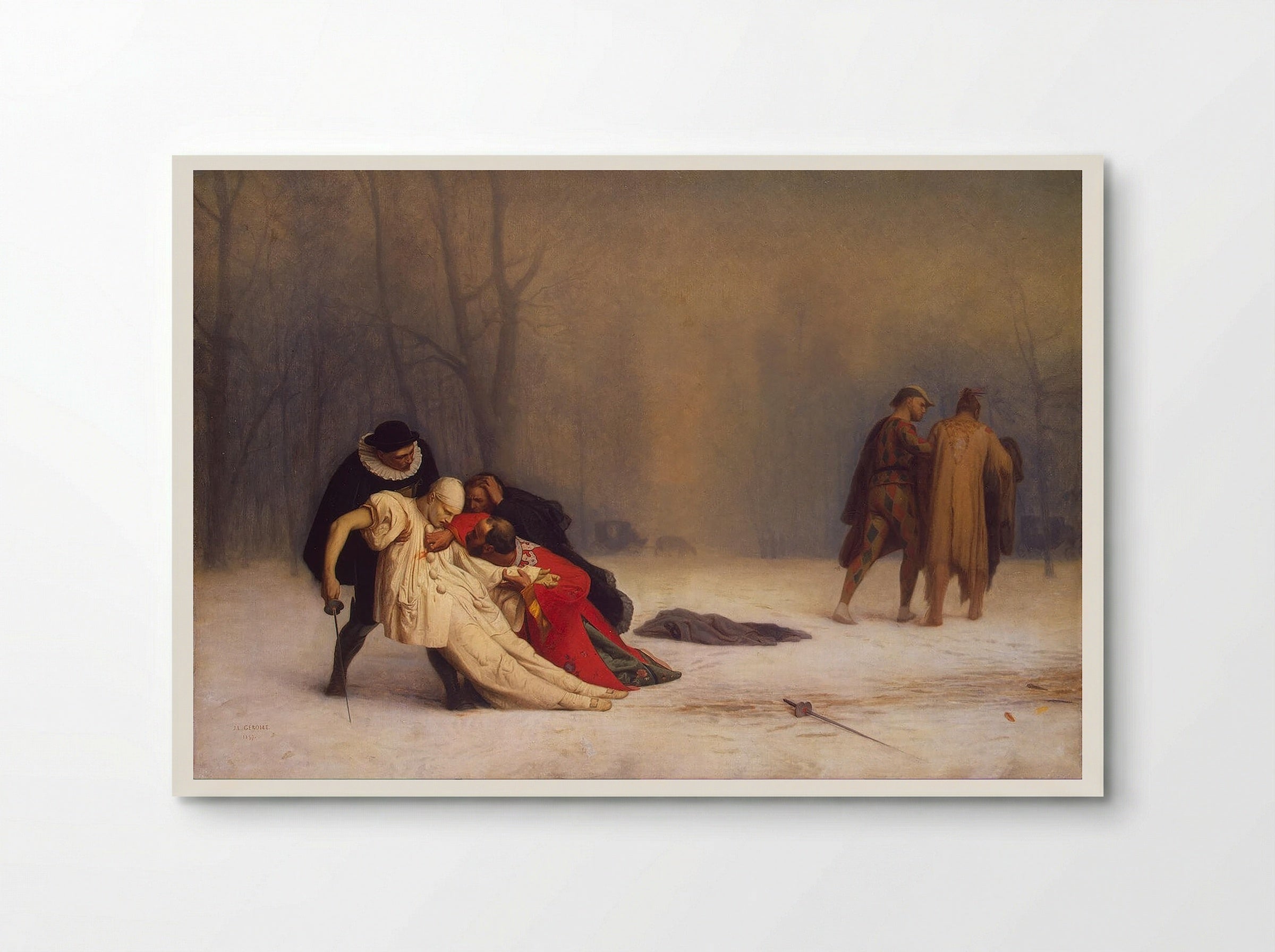 The Duel After the Masquerade - Jean-Léon Gérôme - Poster