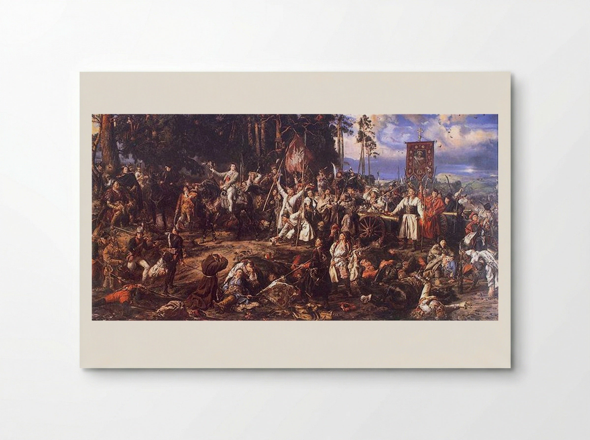 Battle of Racławice - Jan Matejko - Poster