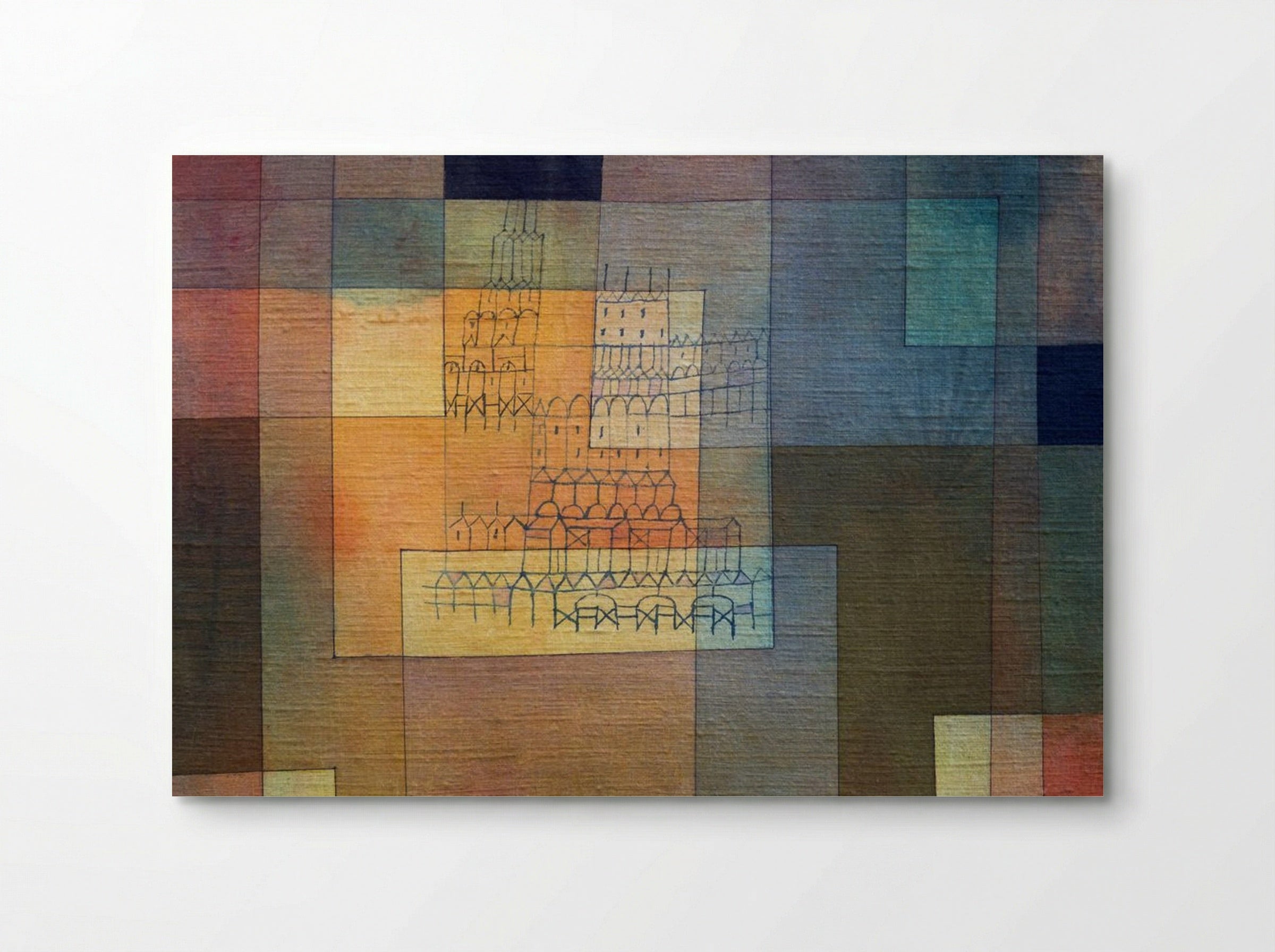 Polyphonic Architecture - Paul Klee - Poster