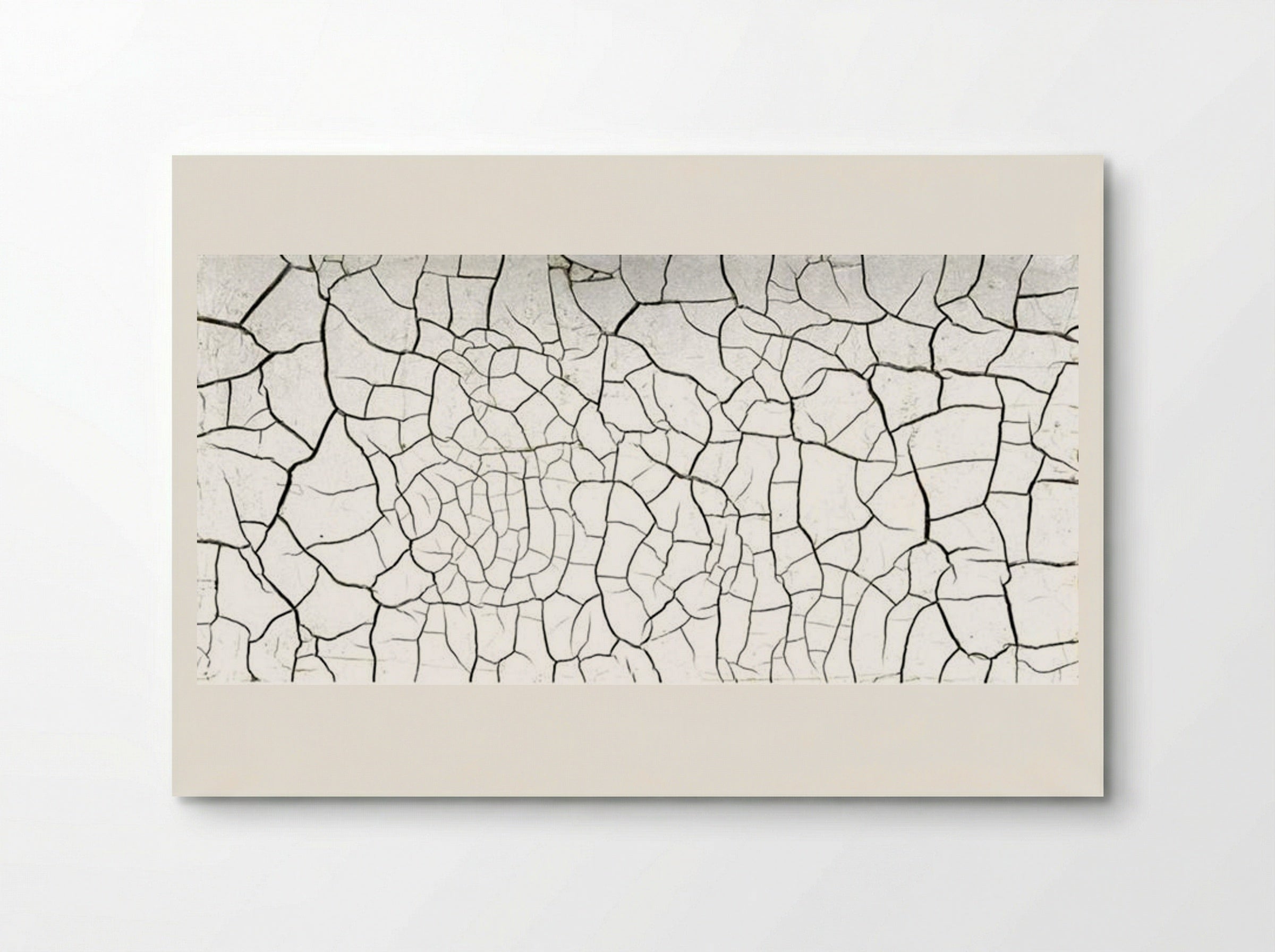 White Cretto - Alberto Burri - Poster