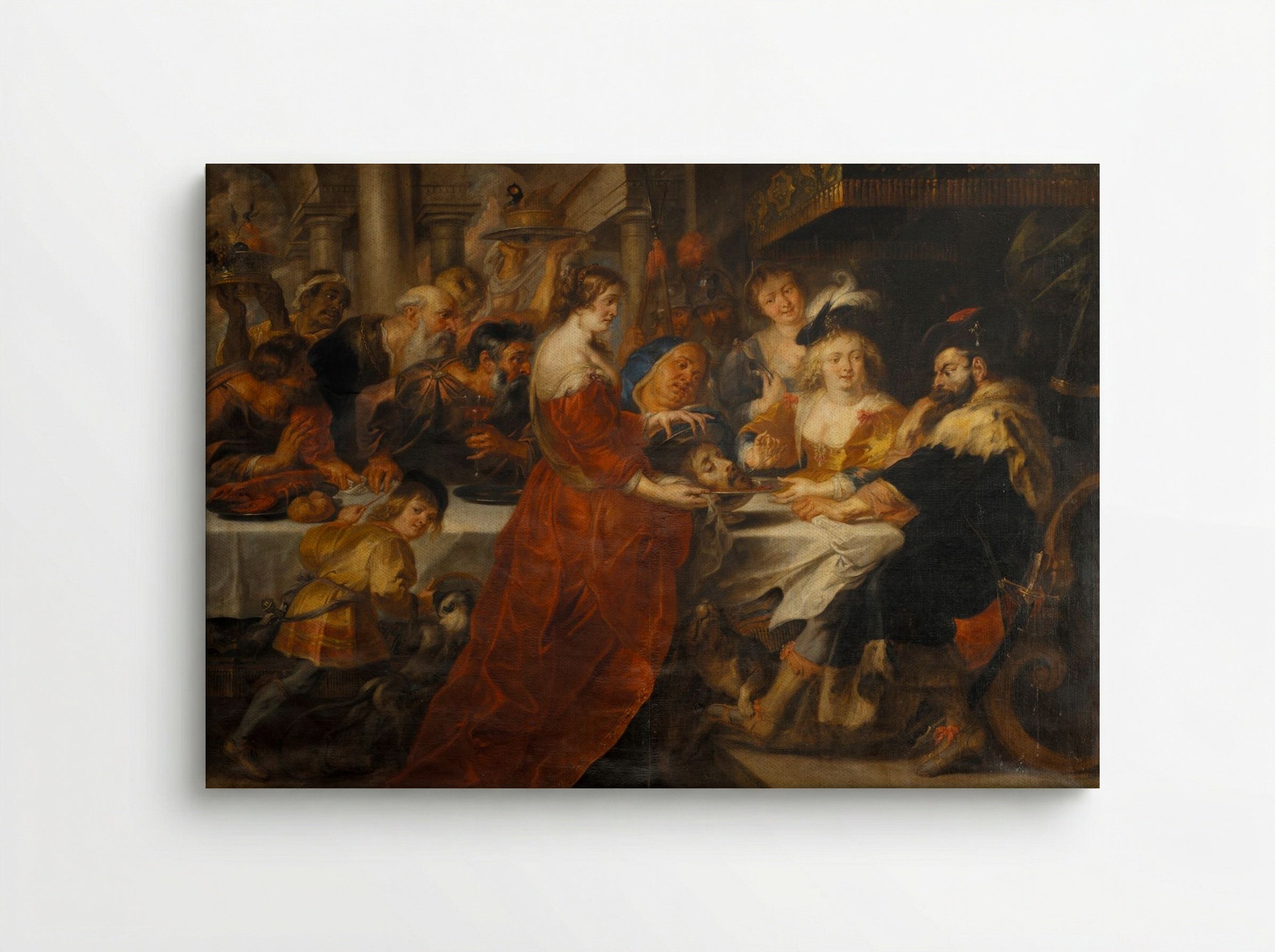 The Feast of Herod - Peter Paul Rubens - Canvas