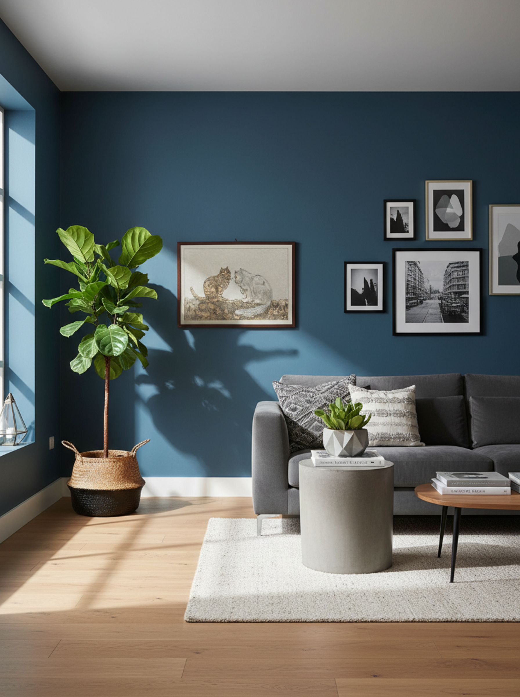 Two Cats on a Wall - Theo van Hoytema - Lifestyle