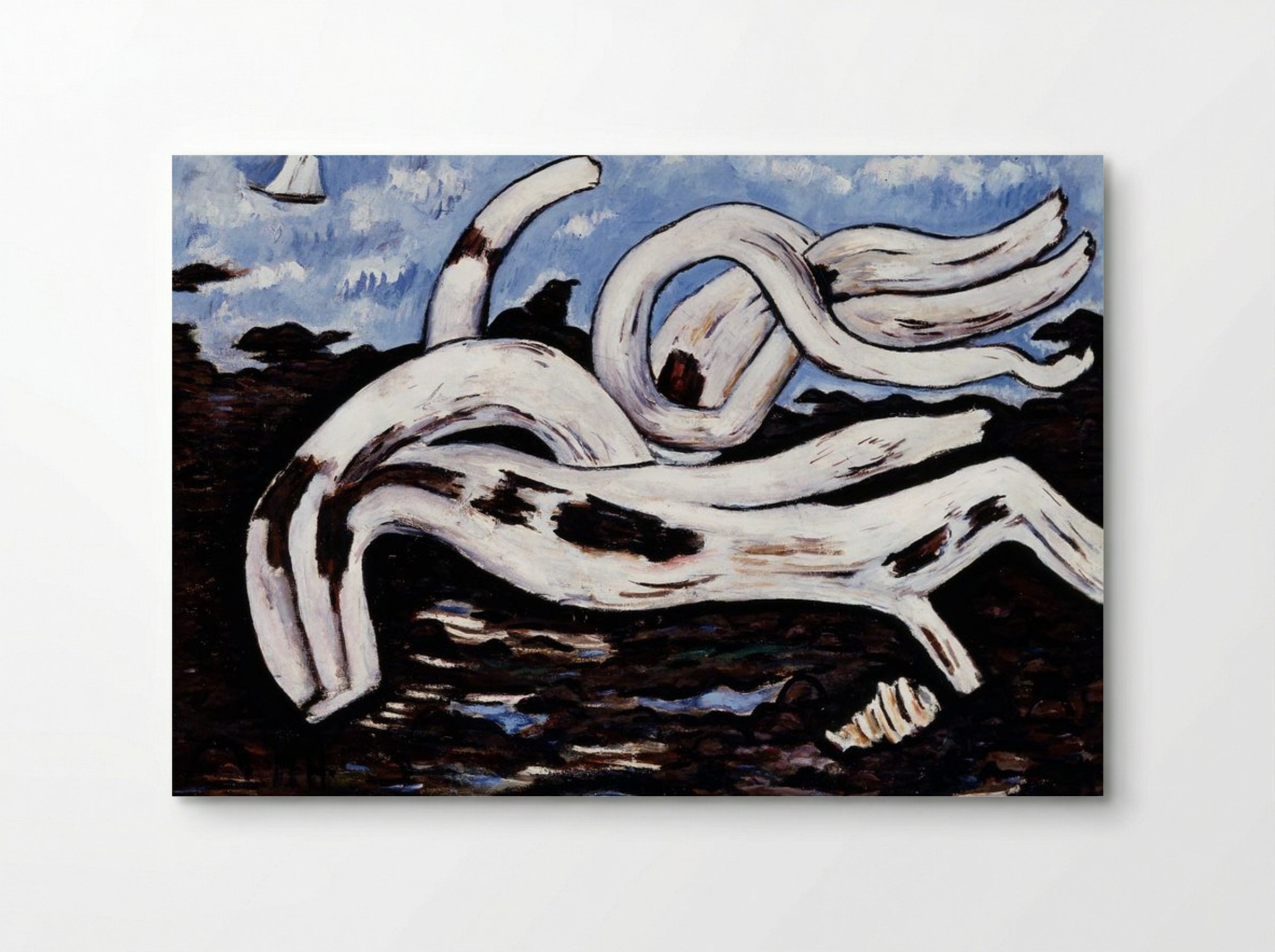 Driftwood on the Bagaduce - Marsden Hartley - Poster