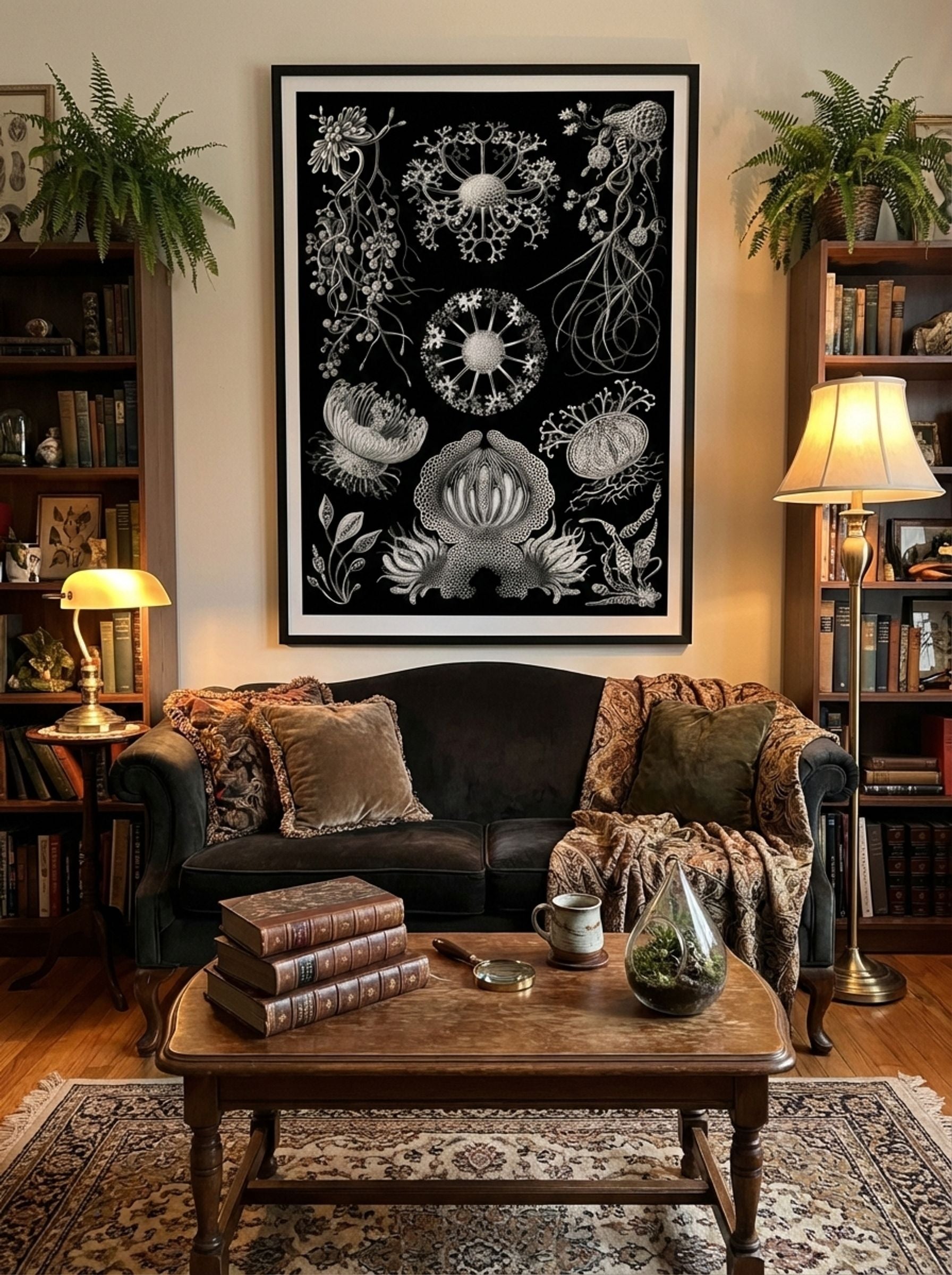 Ascomycetes-Schlauchpilze (1904) - Ernst Haeckel - Lifestyle