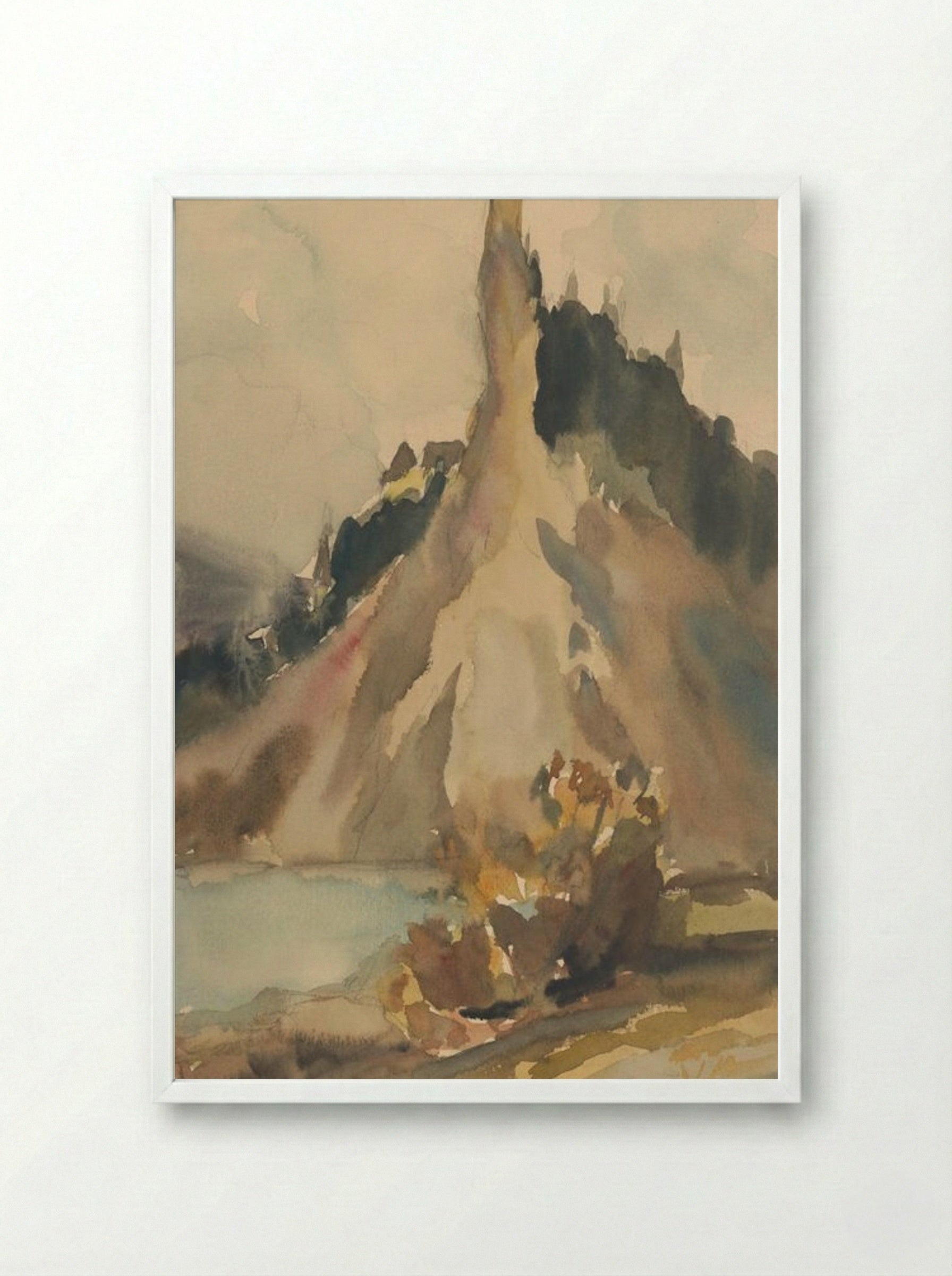 Orava - Zolo Palugyay - Framed Print White