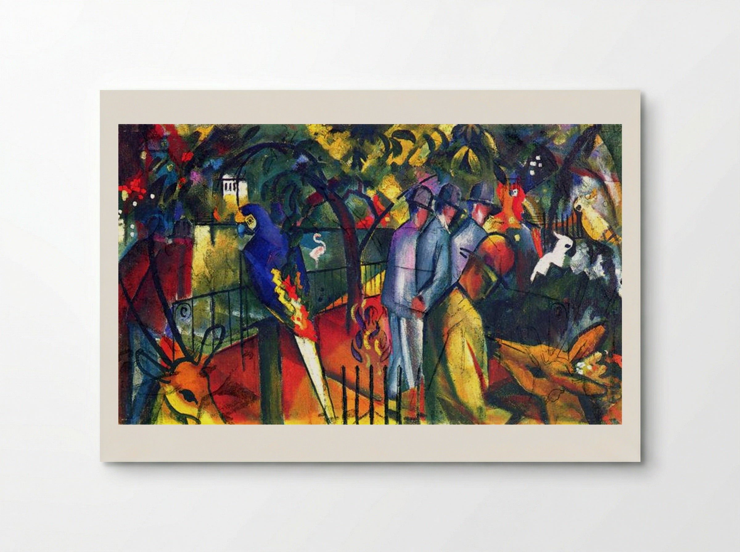 Zoological Garden I - August Macke - Poster