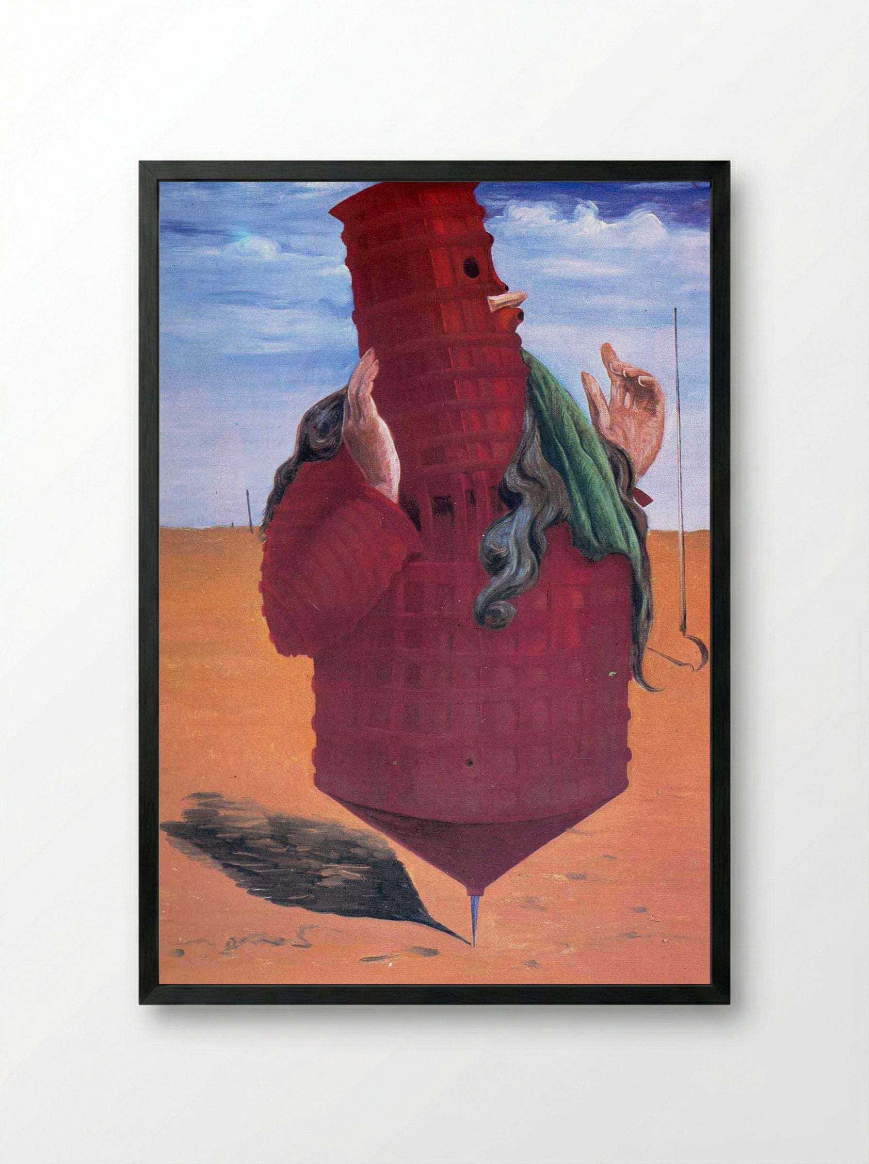Ubu Imperator - Max Ernst - Framed Print Black