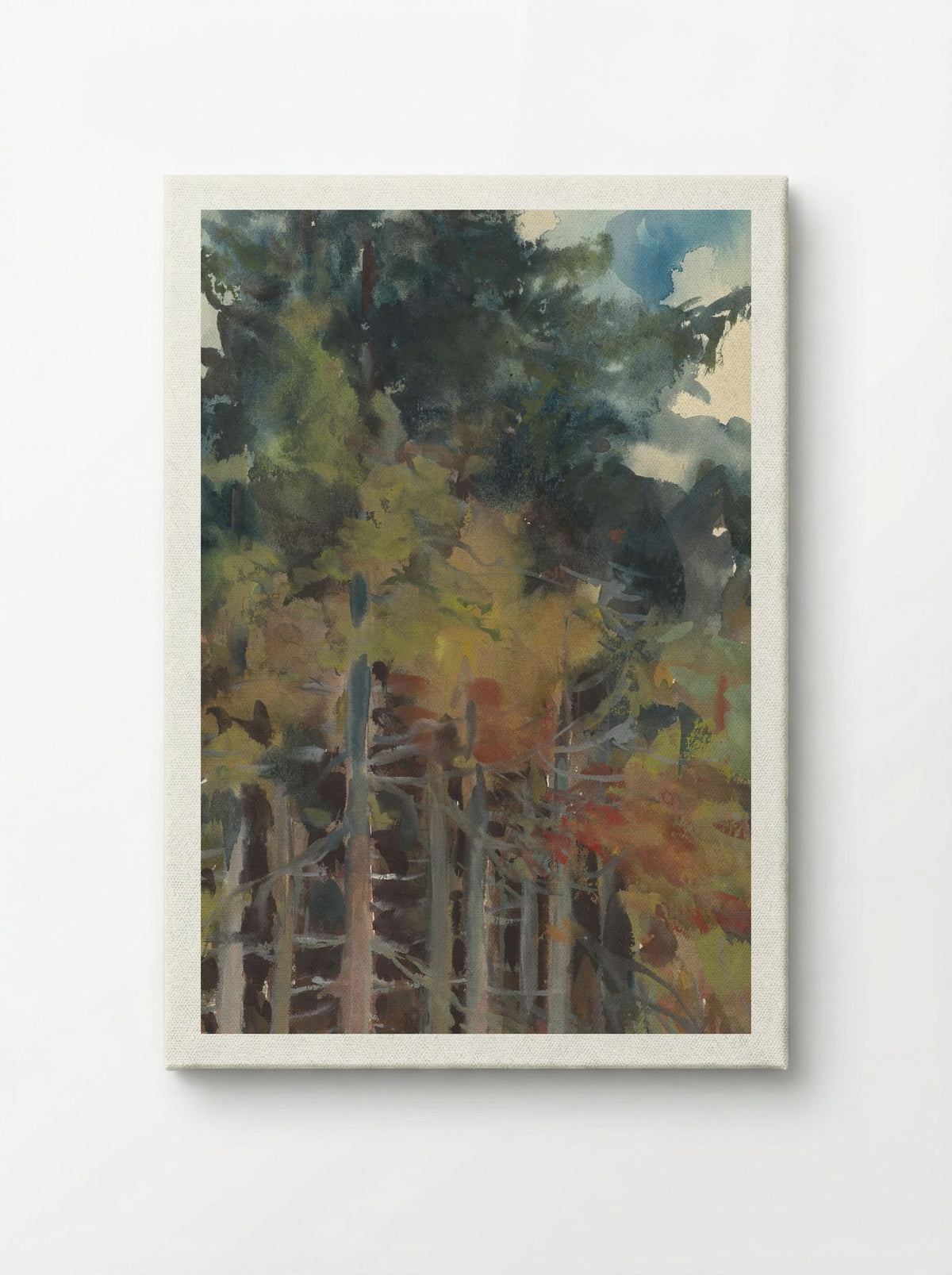 In the Forest in Autumn - Zolo Palugyay - Canvas
