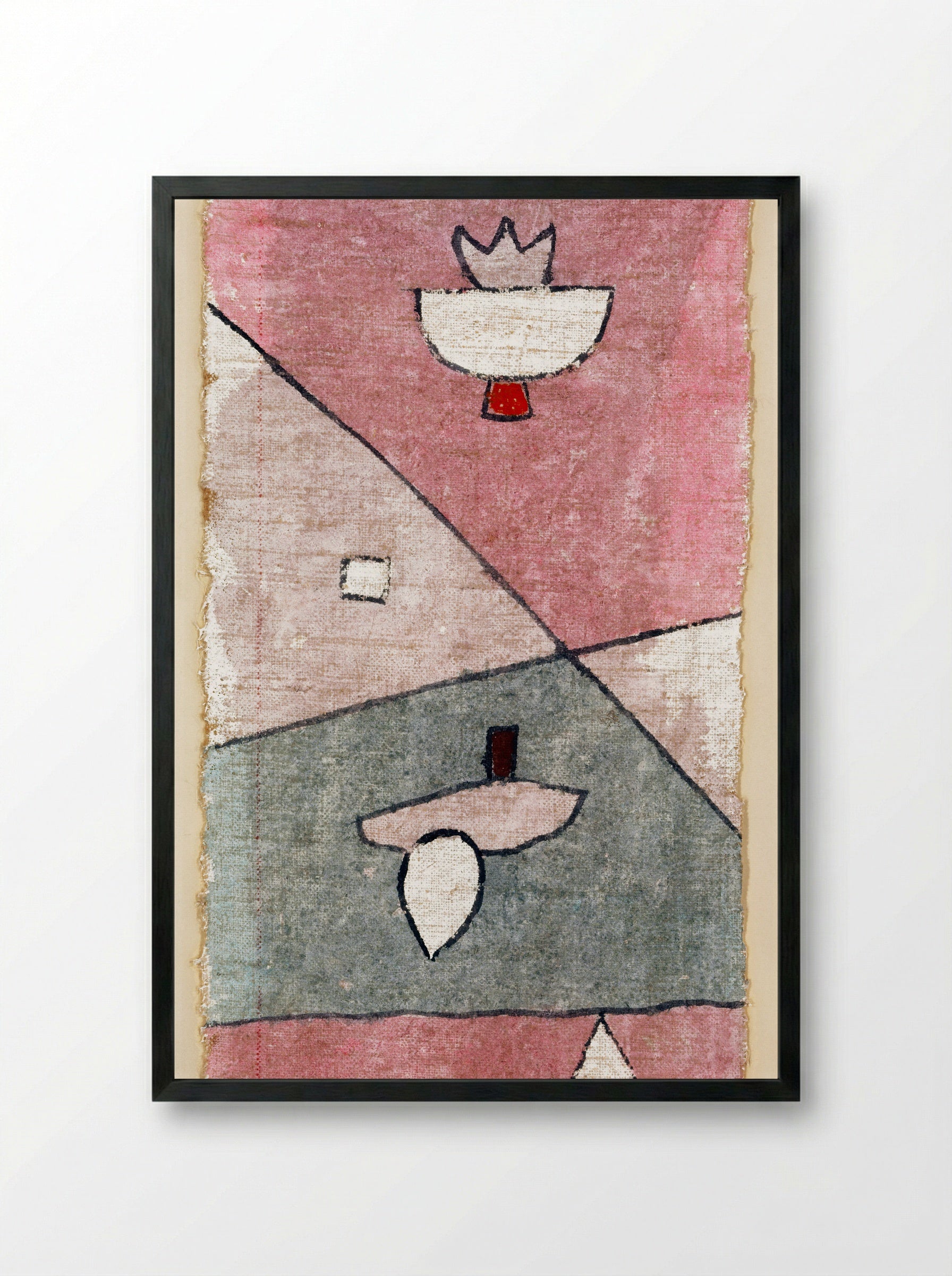 Plant Analytics - Paul Klee - Framed Print Black