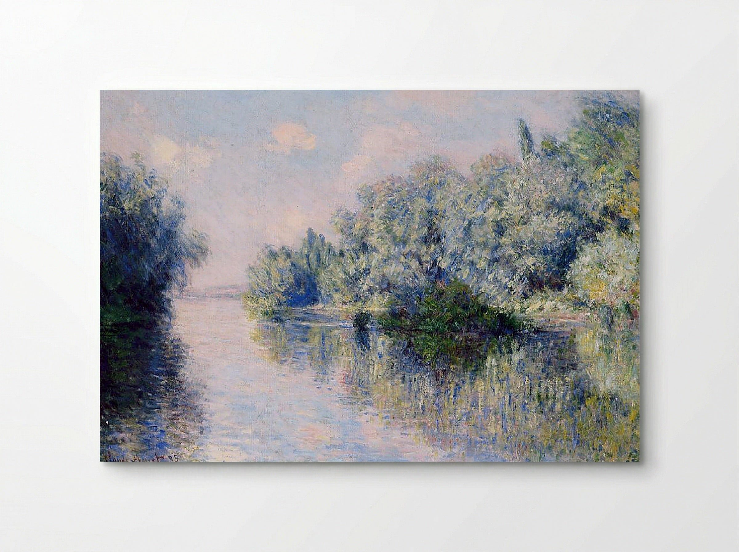 The Seine near Giverny - Claude Monet - Poster