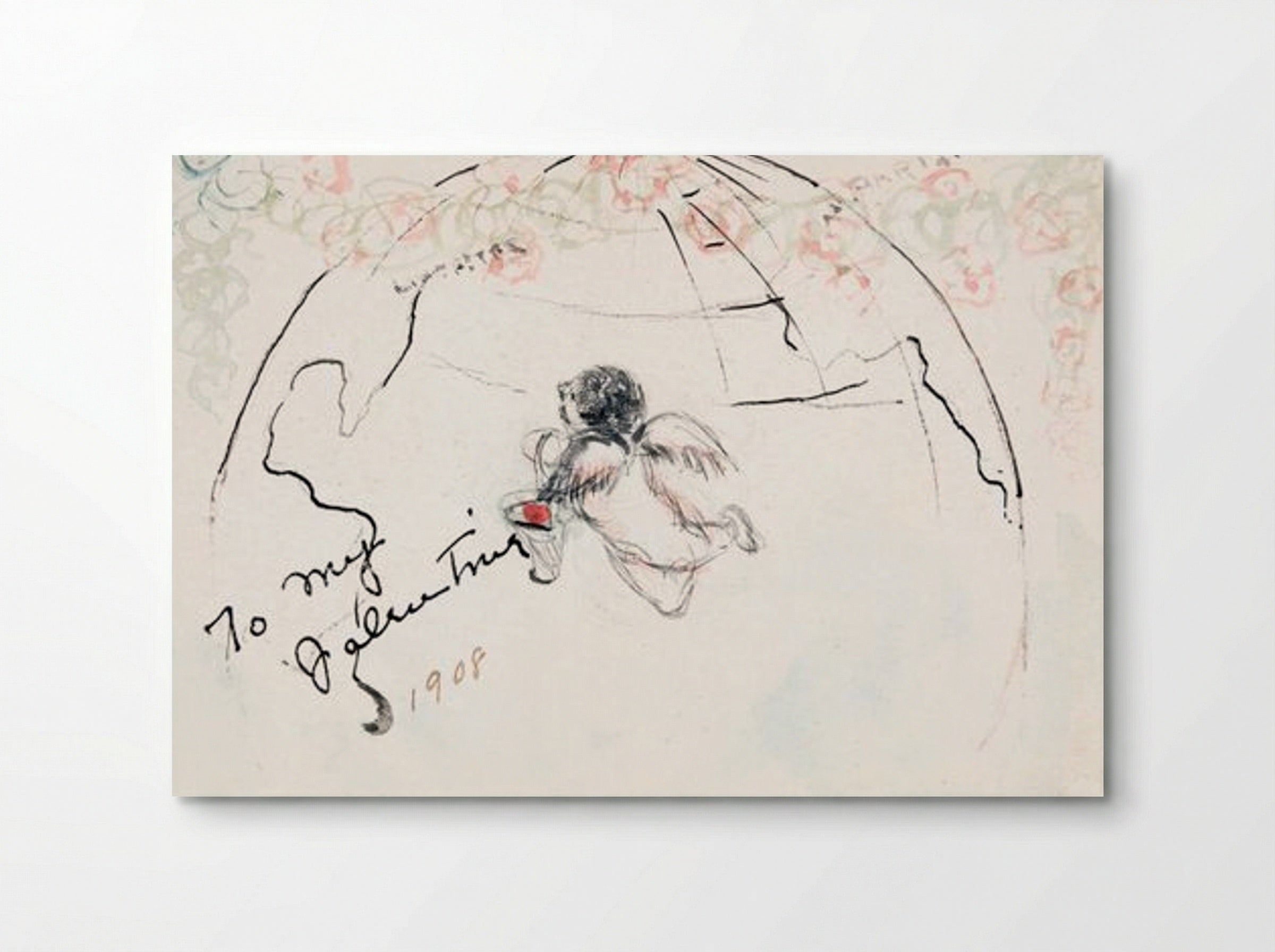 To My Valentine - Charles Demuth - Poster