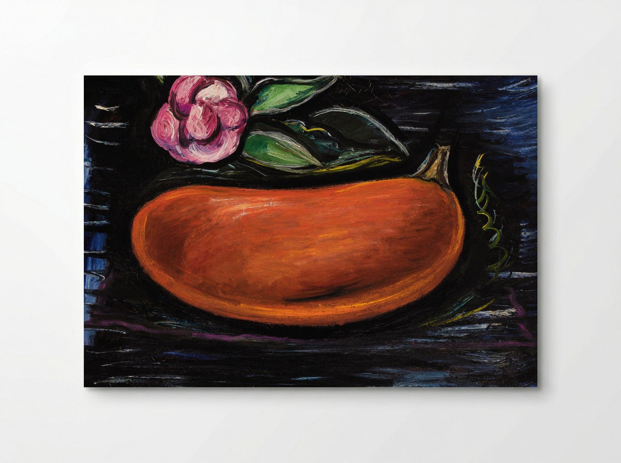 Still Life with Pumpkin and Camellia - Marsden Hartley - Poster