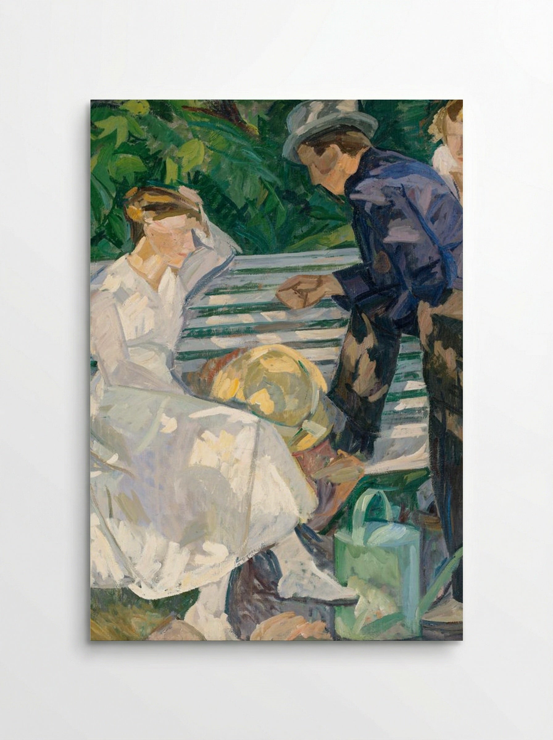 In the Priest's Garden, Christianshåb - Edvard Weie - Poster