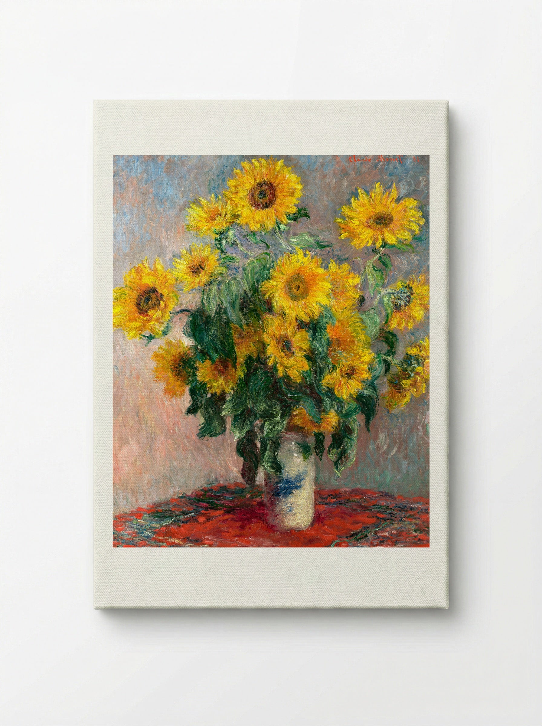Bouquet of Sunflowers - Claude Monet - Canvas