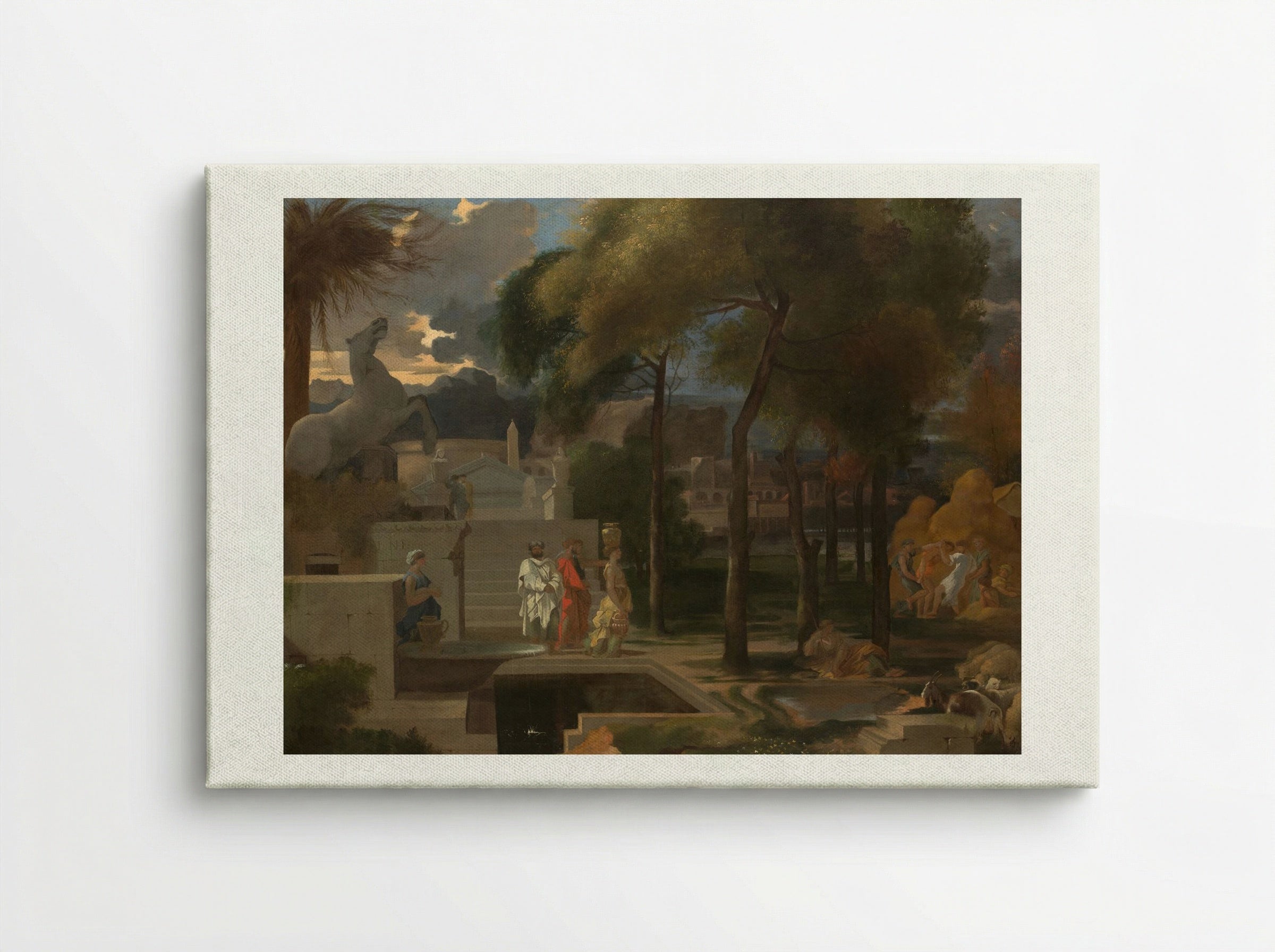 A Classical Landscape - Sébastien Bourdon - Canvas