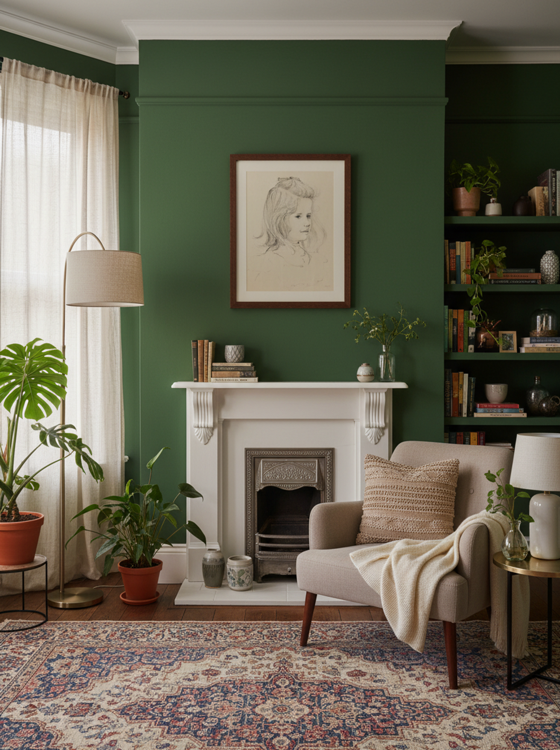 Portrait of a Girl (Sketch) - Julie de Graag - Lifestyle