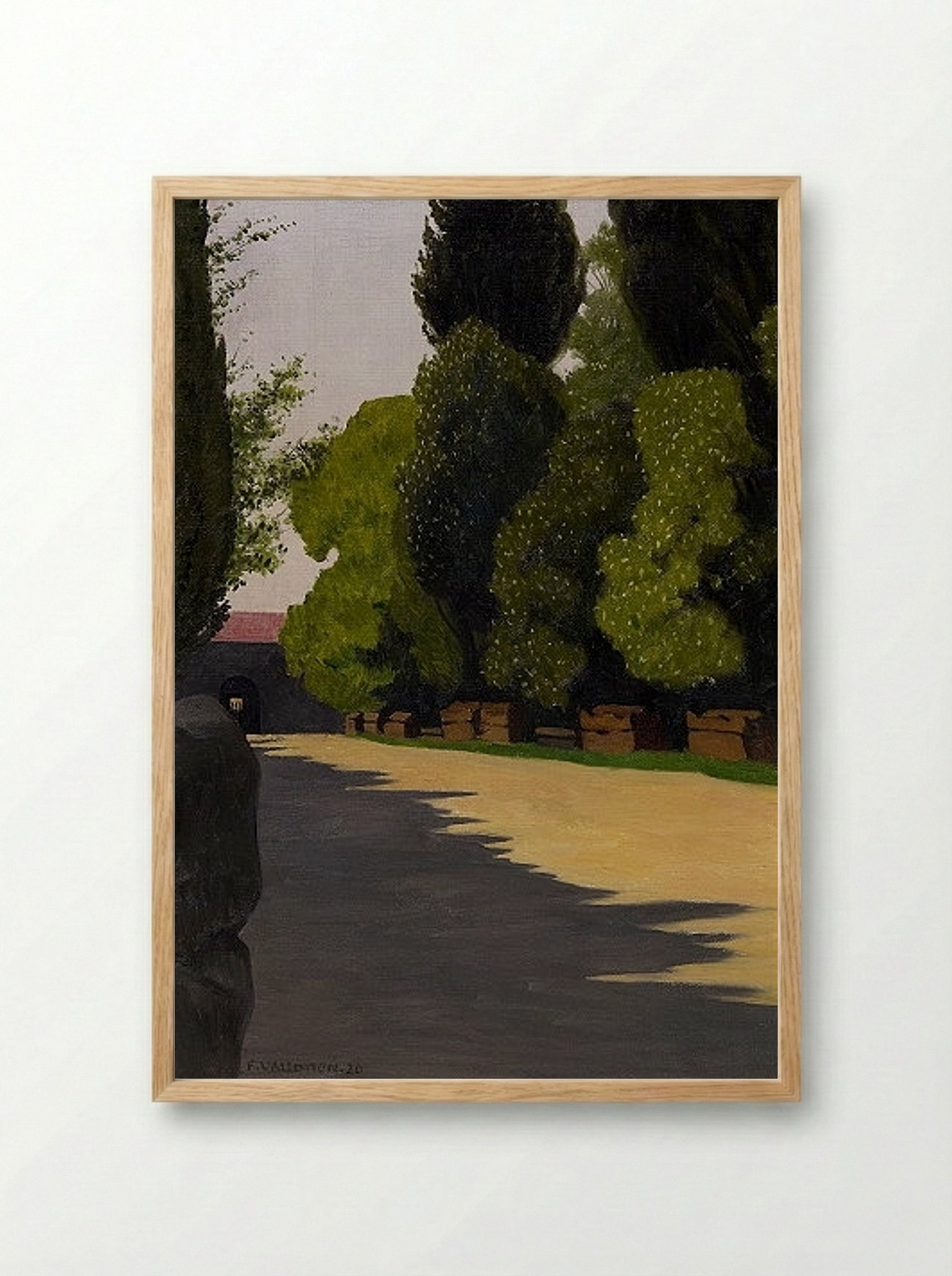 Alyscamps - Félix Vallotton - Framed Print Wood