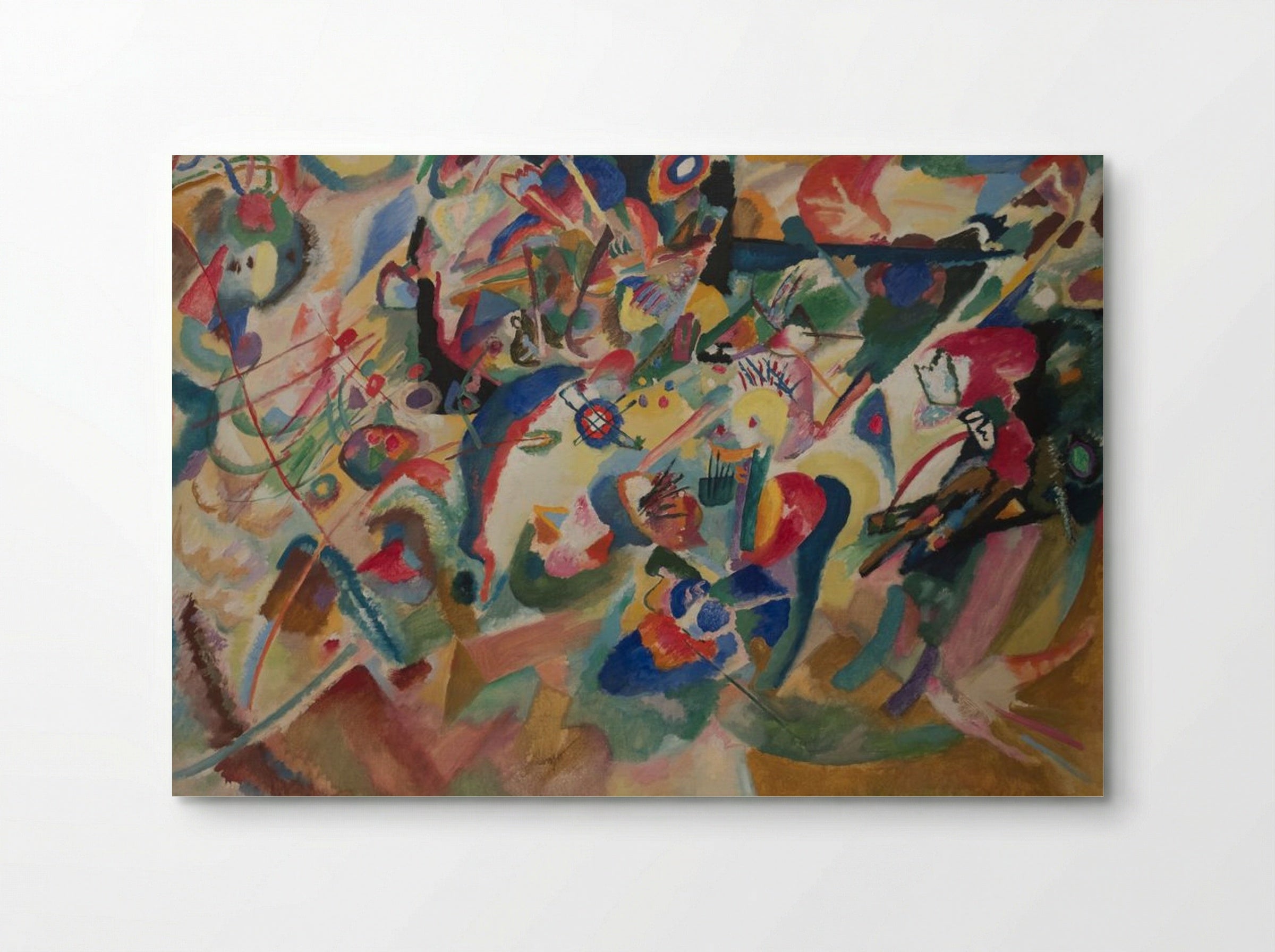 Sketch III for Composition VII - Wassily Kandinsky - Poster