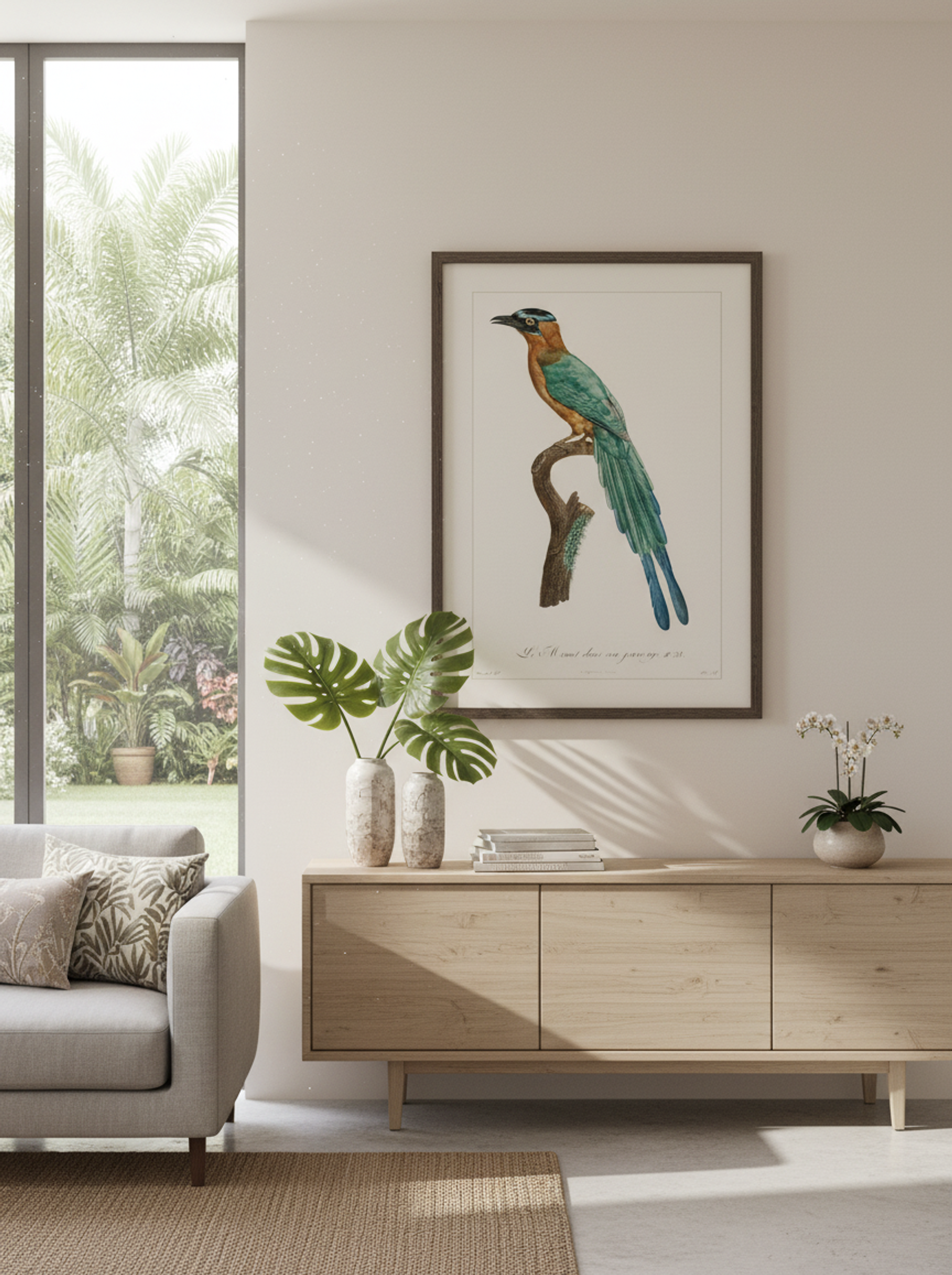 Young Motmot - Jacques Barraband - Lifestyle