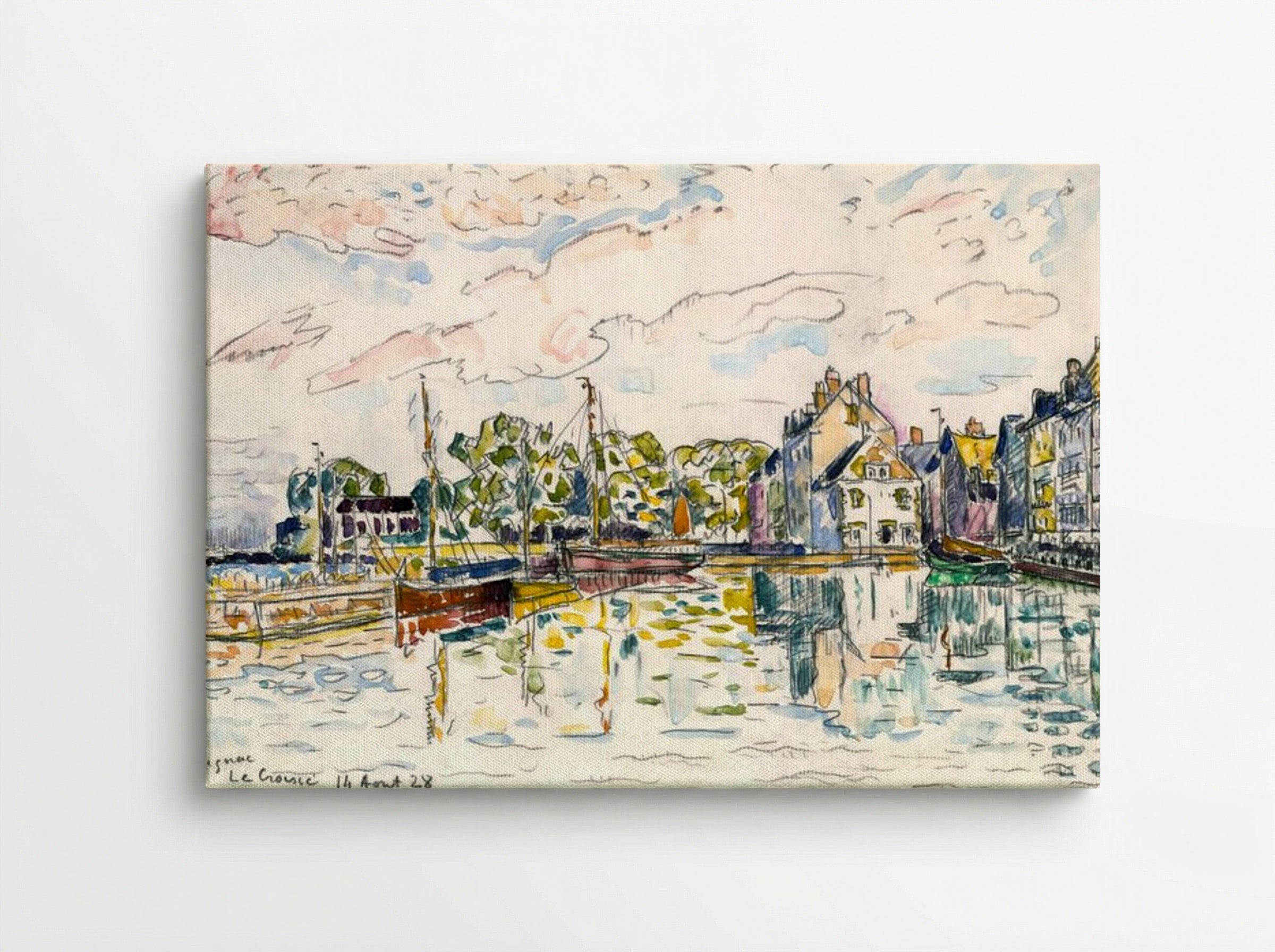 Le Croisic - Paul Signac - Canvas