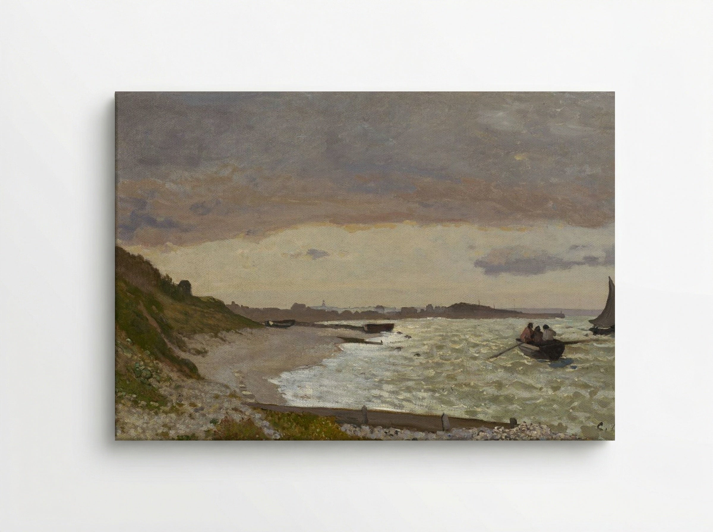 Seascape near Fécamp - Claude Monet - Canvas