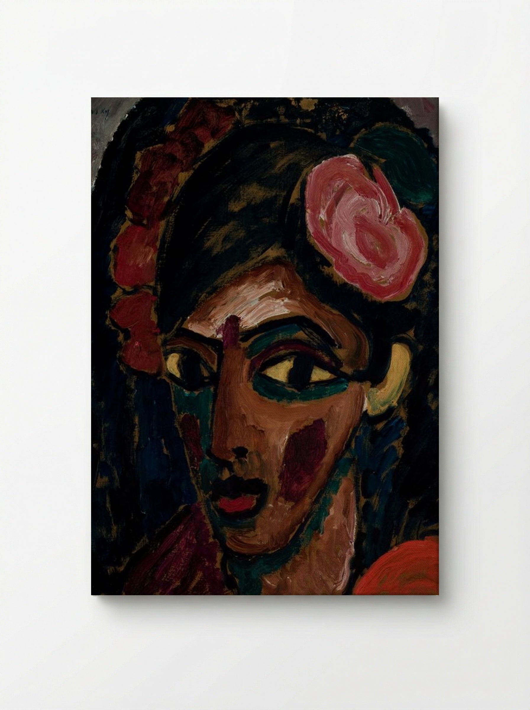 Egyptian Girl - Alexej von Jawlensky - Canvas