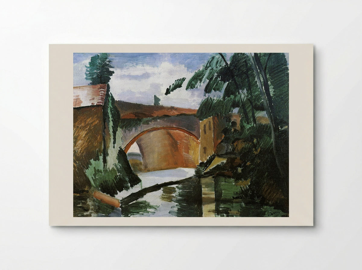 The Bridge at Maincy - Paul Cézanne - Poster