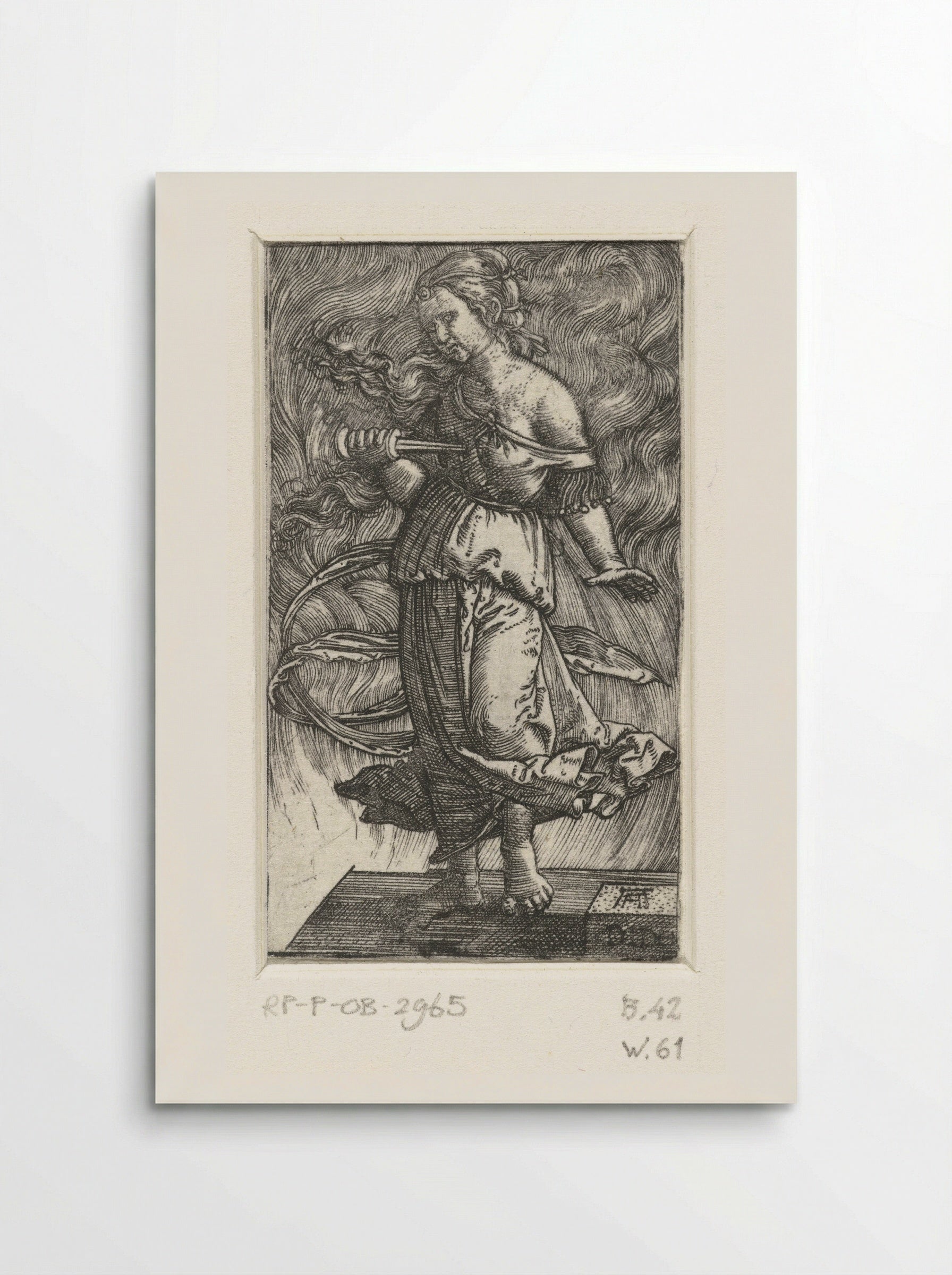 The Suicide of Dido - Andrea Mantegna - Poster