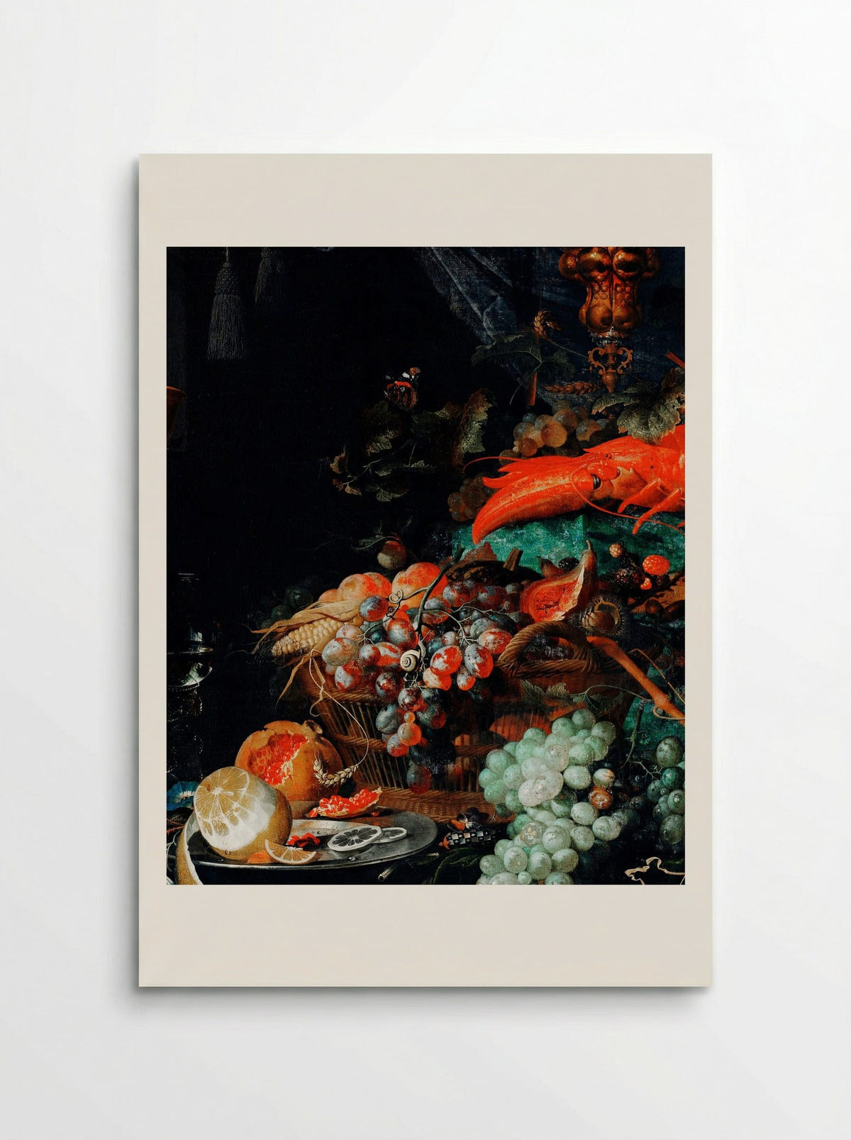 Fruits and Lobster - Abraham Mignon - Poster