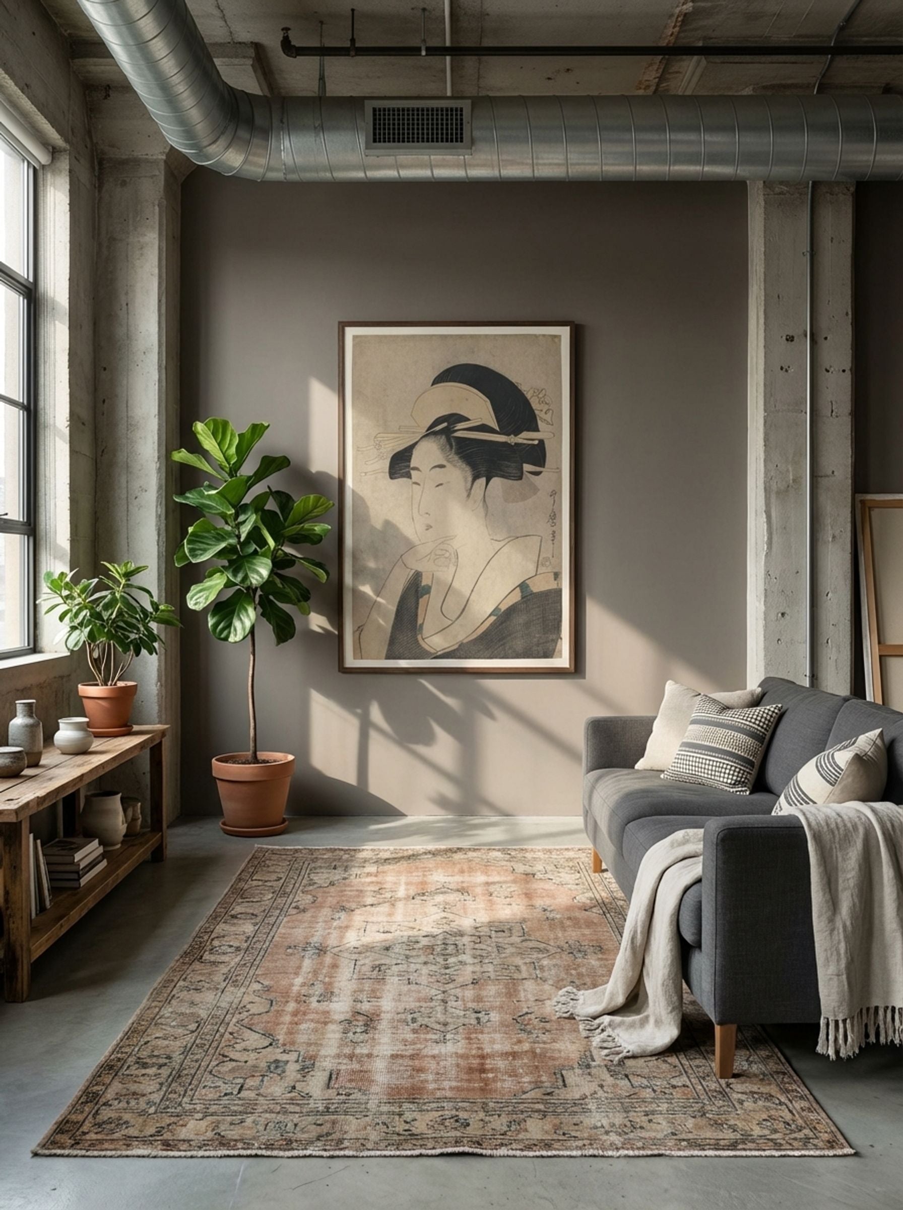 Large Head and Bust Portrait of Beauty - Kitagawa Utamaro - Lifestyle