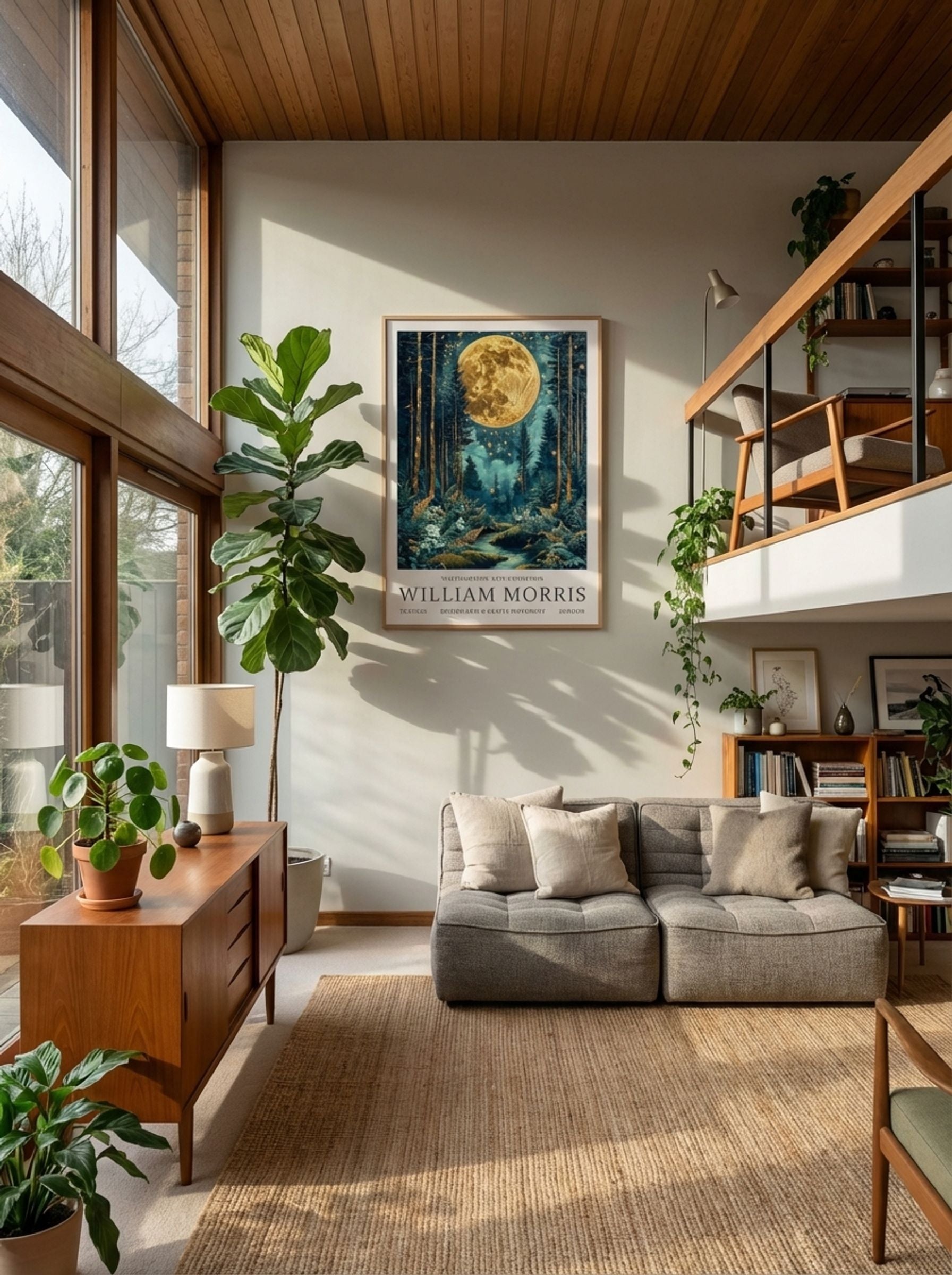 Moonlit Forest - William Morris - Lifestyle